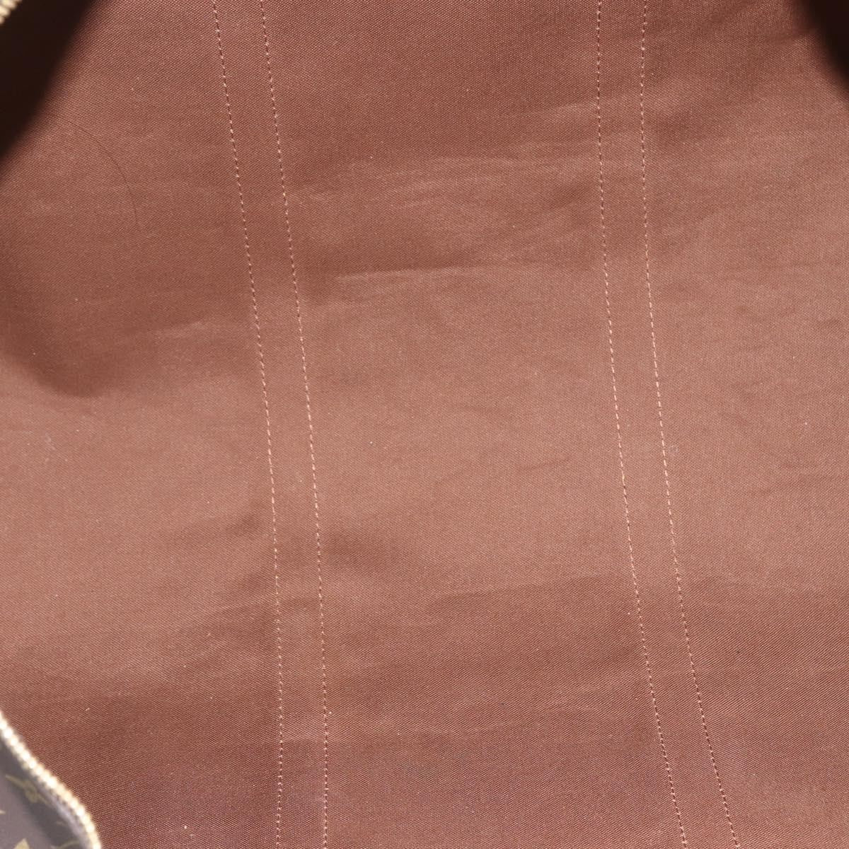 Louis Vuitton Keepall Monogram Canvas Brown Canvas Travel Bag Bag (Pre-Owned)