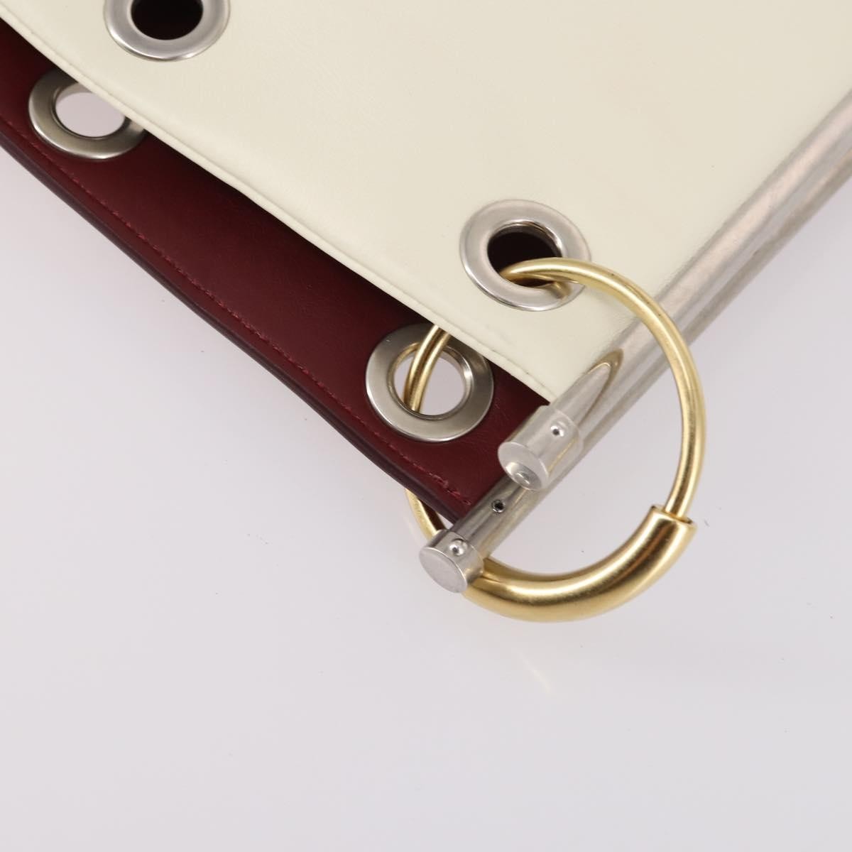 Chloe Roy Leather Burgundy Leather Bag (Pre-Owned)