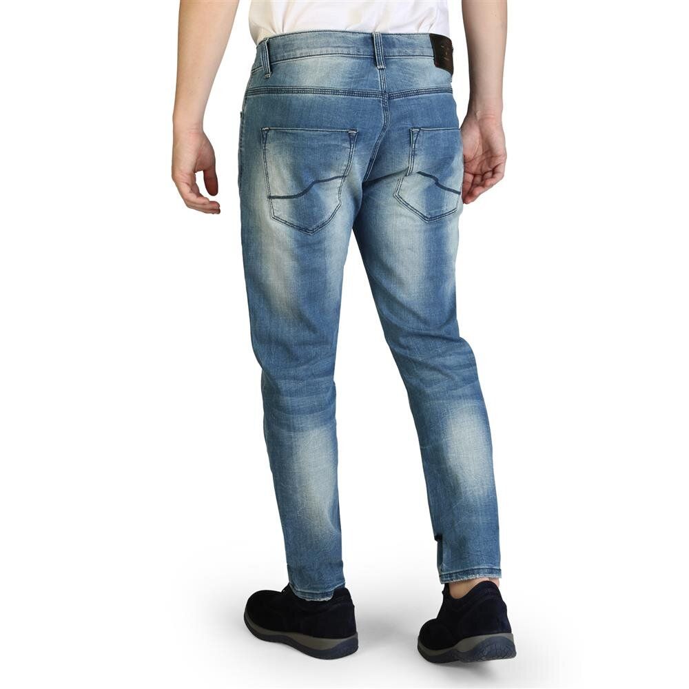 Yes Zee Blue Cotton Men's Slim Fit Men's Jean