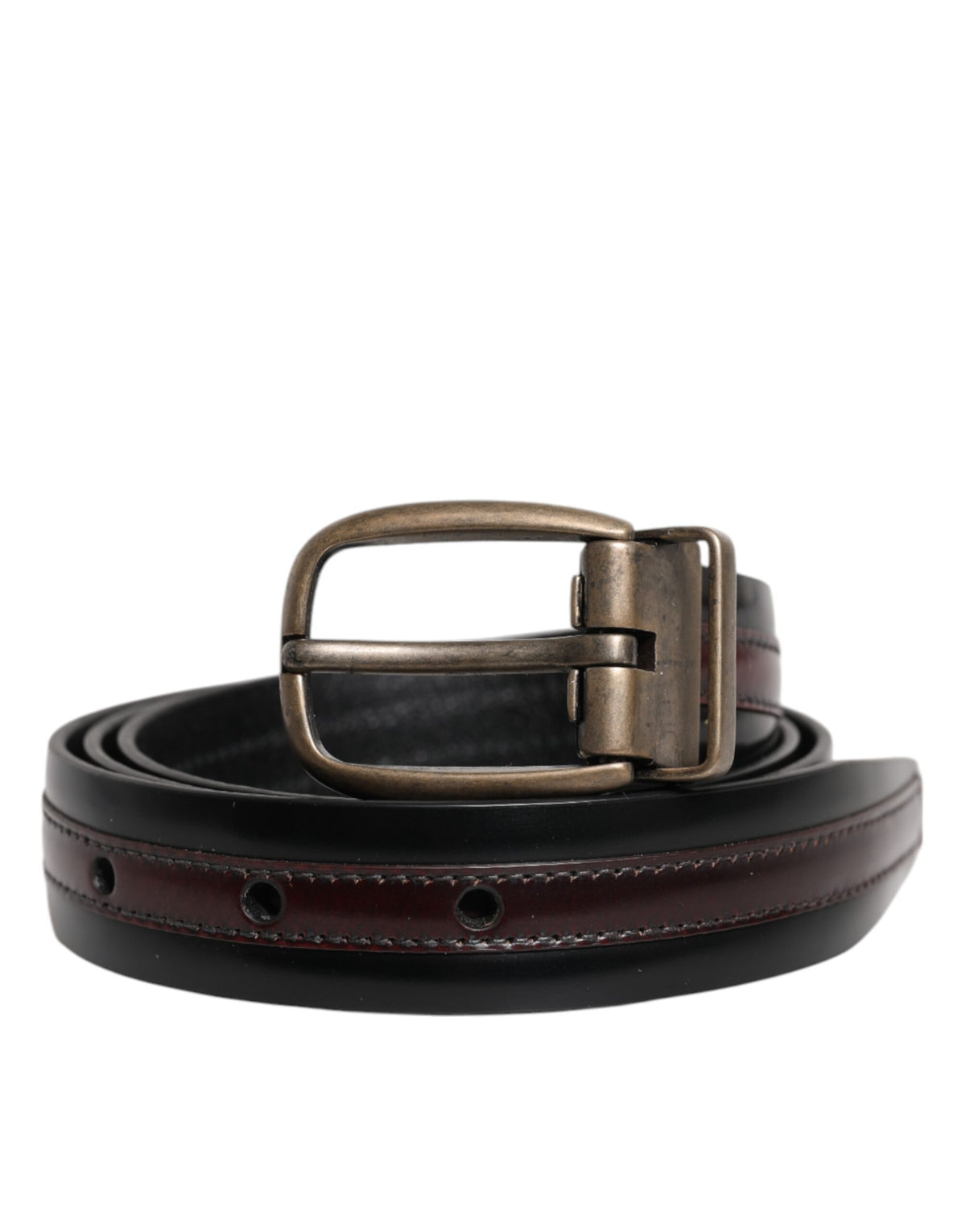 Dolce & Gabana burgundy belt Dolce & Gabbana 90cm Leather Belt main image 2
