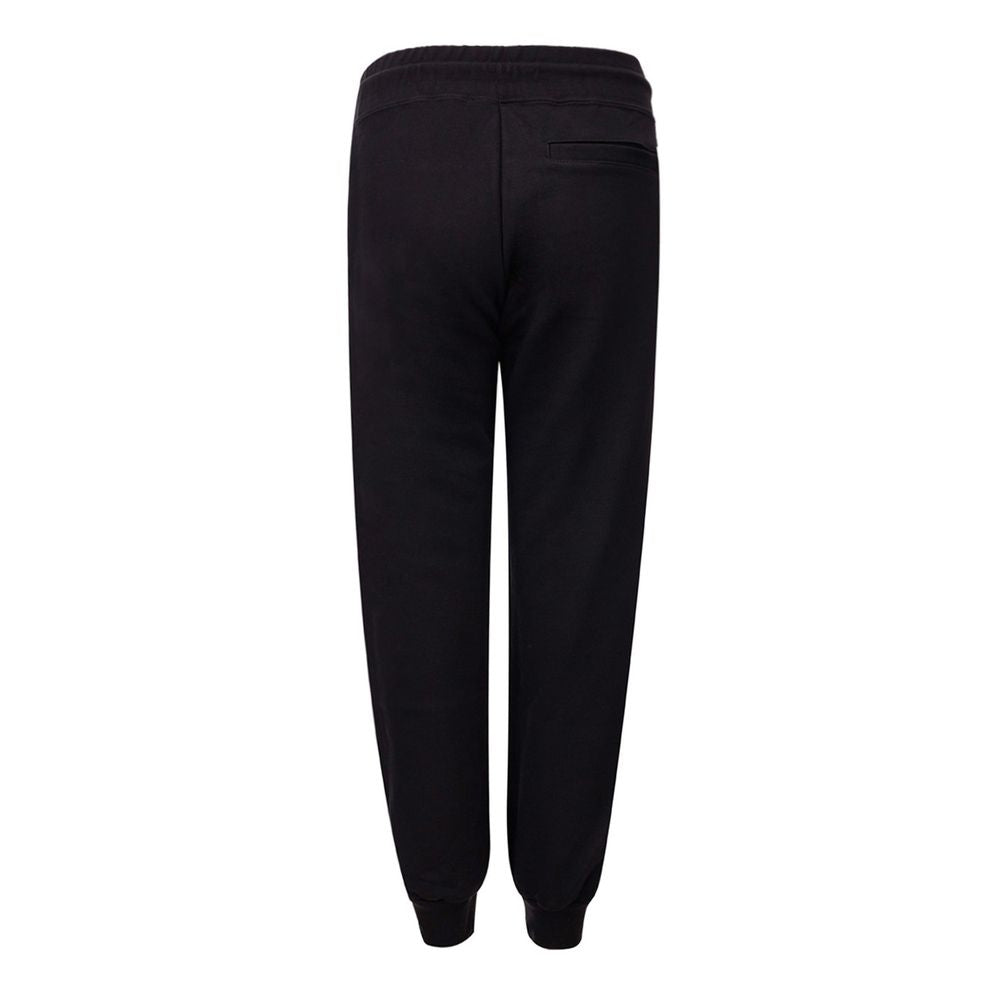 GCDS Black Cotton Joggers (Workout Women's Pants)