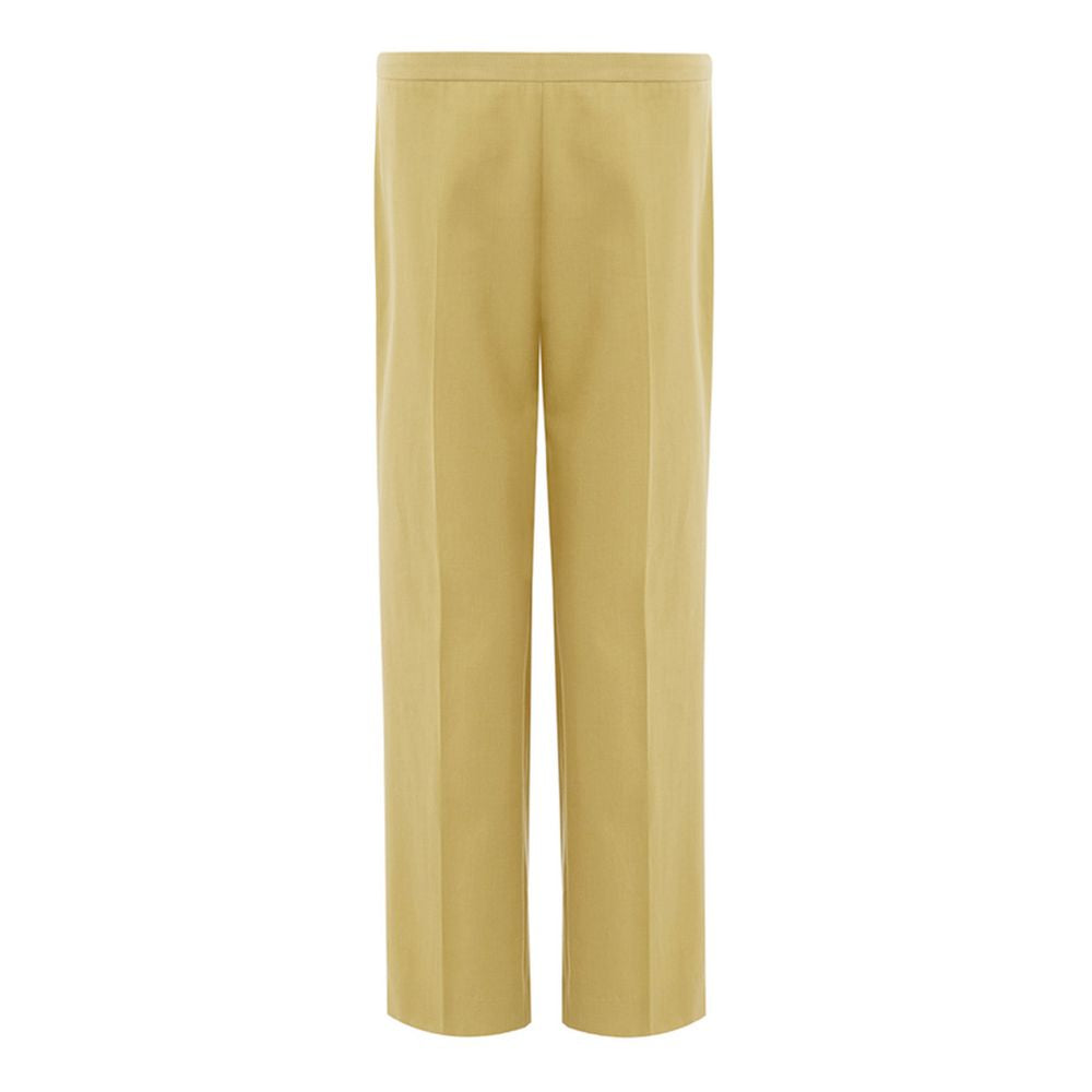 Lardini Gold Cotton Casual Women's Pants