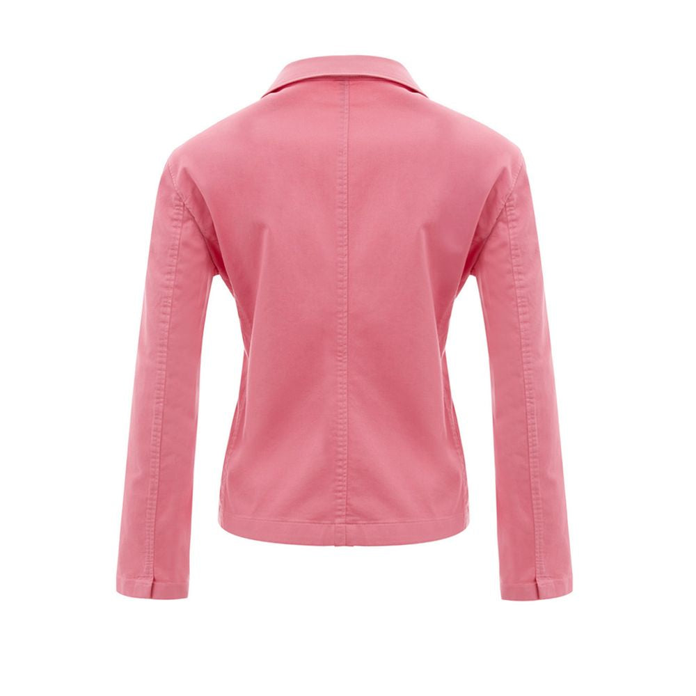Lardini Pink Cotton Women's Blazer