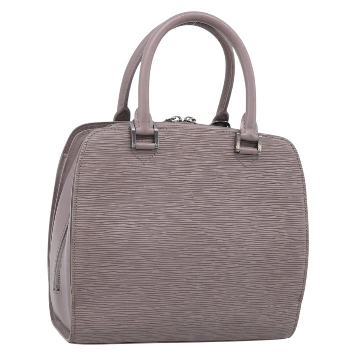 Louis Vuitton Pont Neuf Epi Leather Purple Leather Handbag (Pre-Owned)