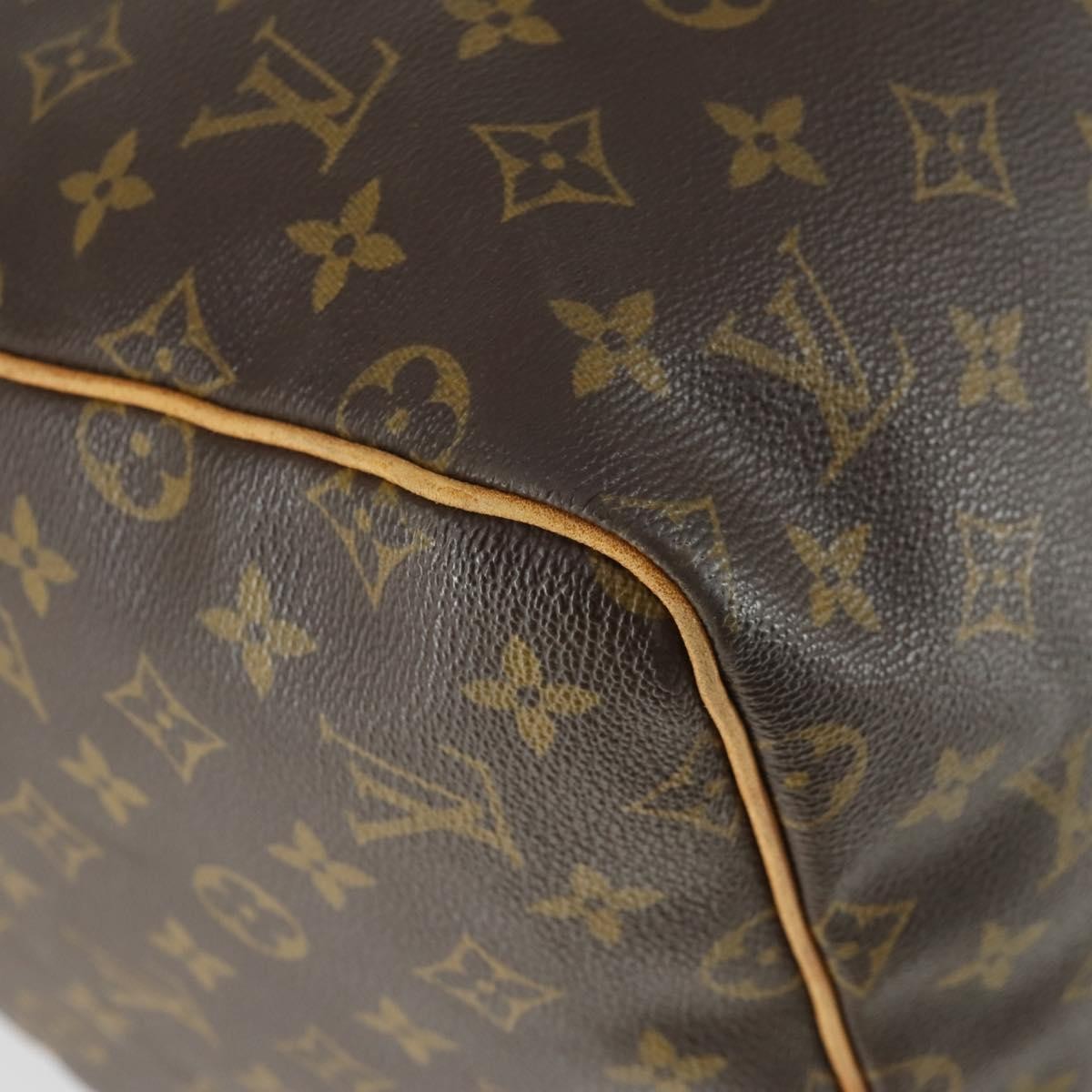 Louis Vuitton Keepall Monogram Canvas Brown Canvas Travel Bag Bag (Pre-Owned)