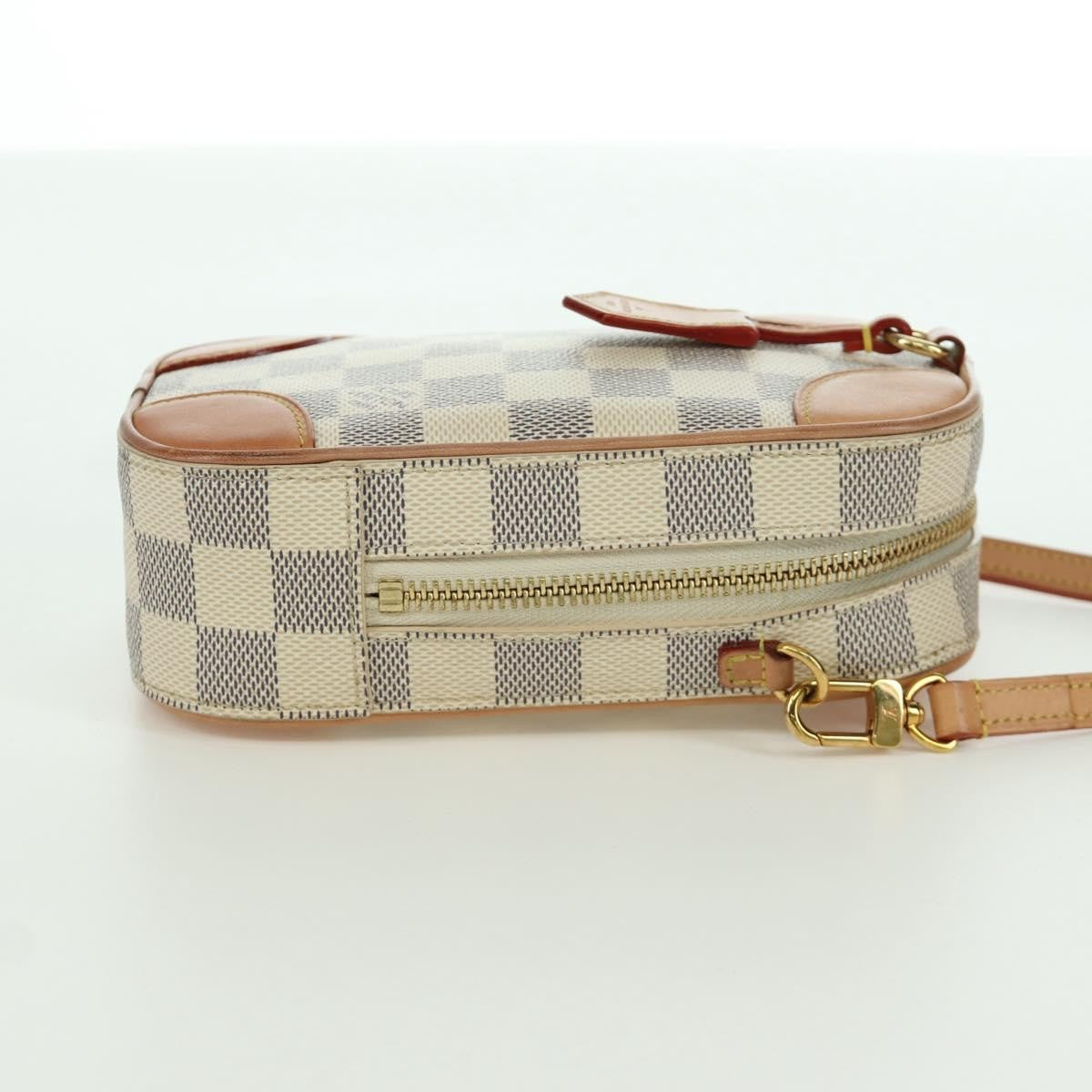 Louis Vuitton Neokapi Handag Damier Ebene Beige Canvas Clutche & Pouche Bag (Pre-Owned)