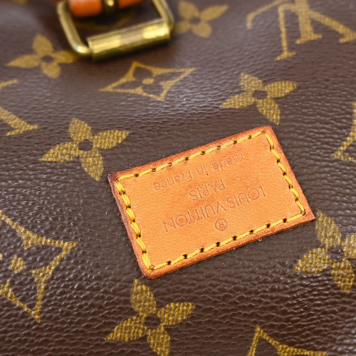 Louis Vuitton Saumur Monogram Brown Canvas Shoulder Bag Bag (Pre-Owned)