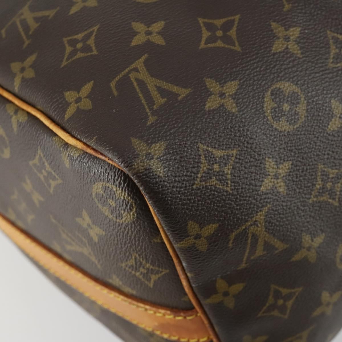Louis Vuitton Keepall Bandouliere Monogram Canvas Brown Canvas Travel Bag Bag (Pre-Owned)