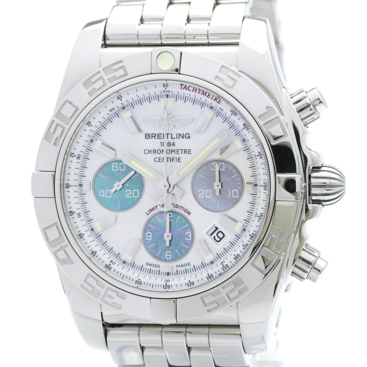 Breitling Chronomat Chronograph Automatic Stainless Steel Watch (Pre-Owned)