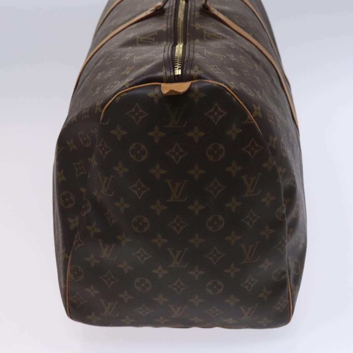 Louis Vuitton Keepall Monogram Canvas Brown Canvas Travel Bag Bag (Pre-Owned)