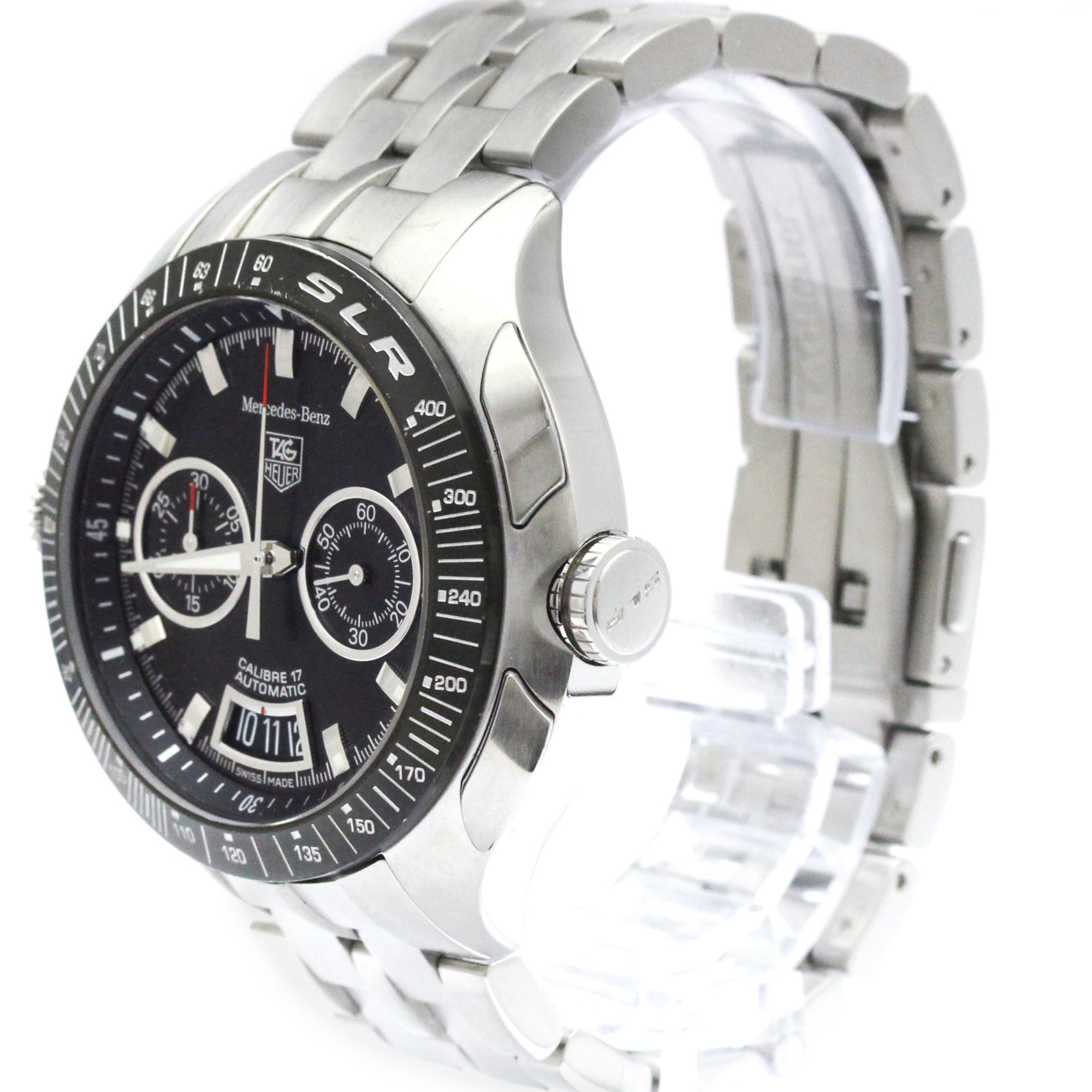 Tag Heuer Slr For Mercedes-Benz Stainless Steel Watch (Pre-Owned)