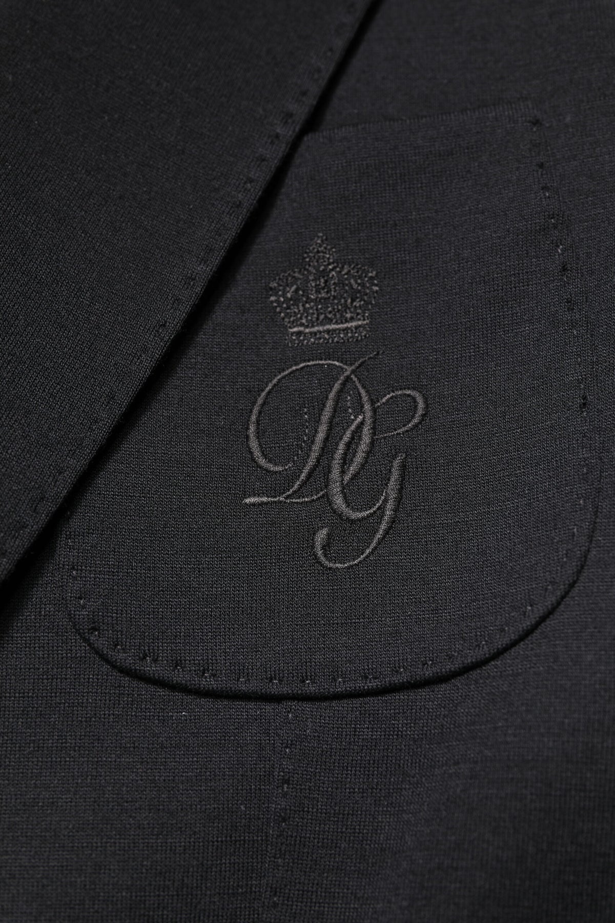Dolce & Gabbana Black Wool Slim Fit Coat Blazer Jacket Men's Suit (Pre-Owned)