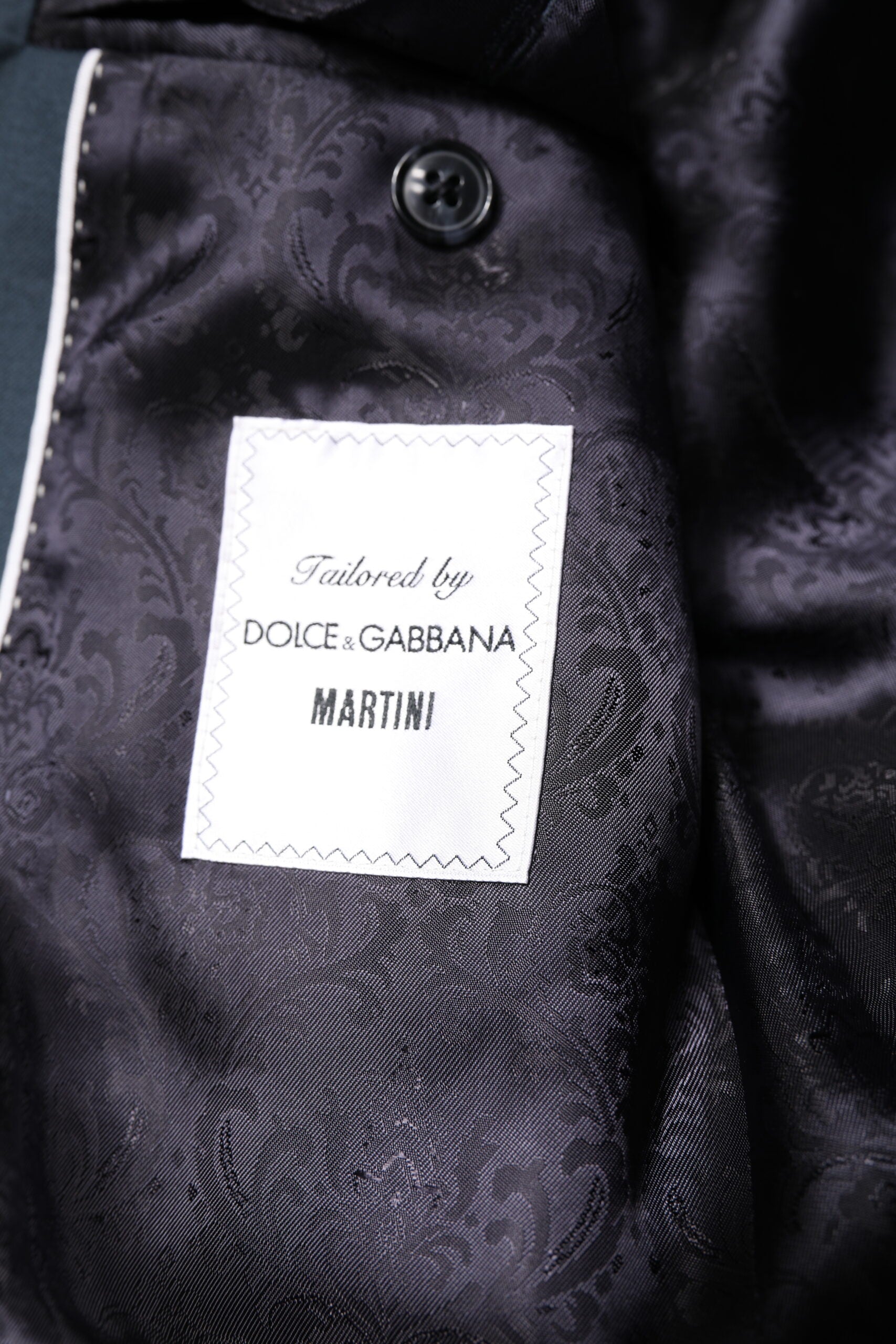 Dolce & Gabbana Blue Single Breasted Men Coat MARTINI Men's Blazer (Pre-Owned)