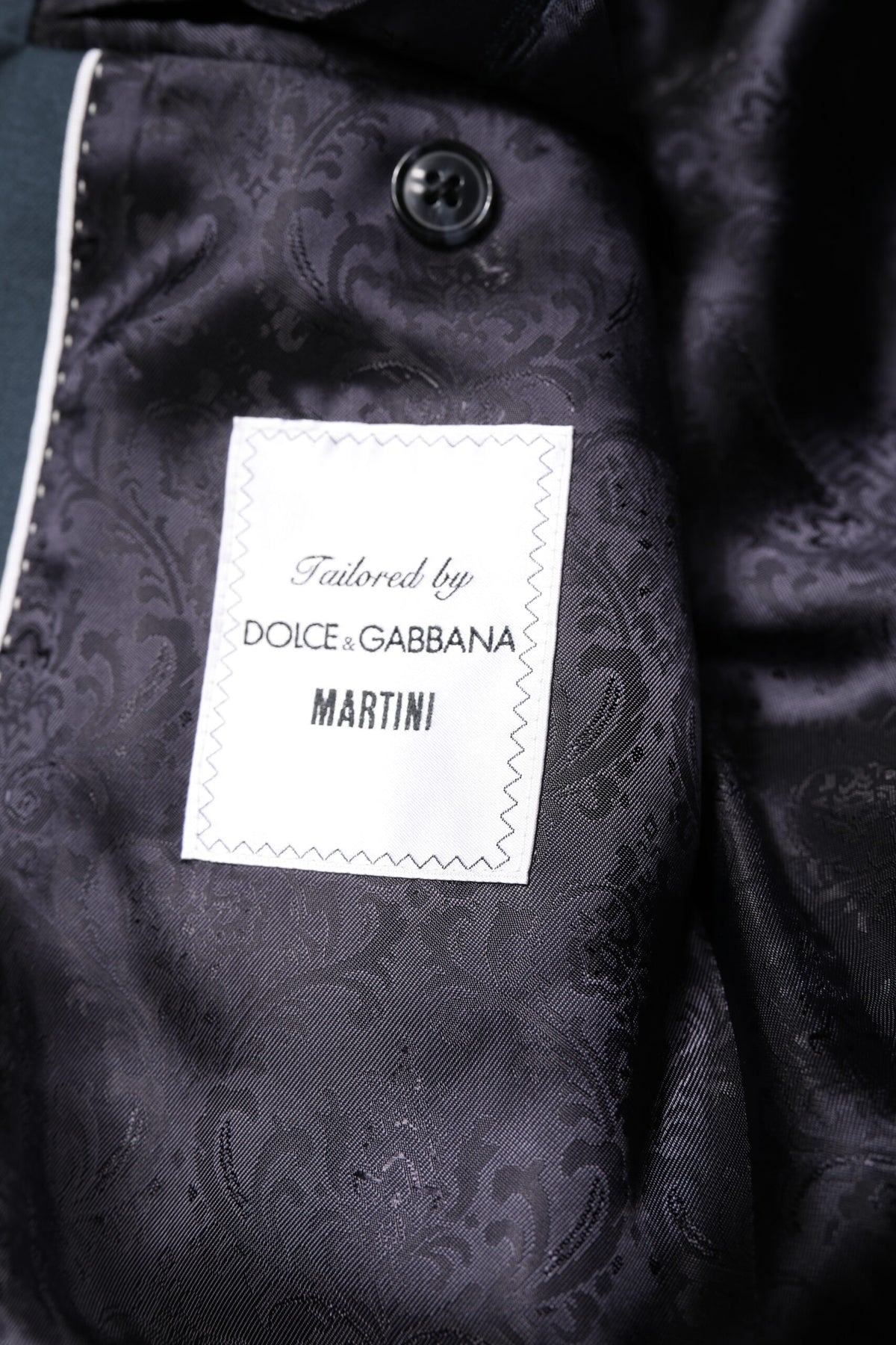 Dolce & Gabbana Blue Single Breasted Men Coat MARTINI Men's Blazer (Pre-Owned)