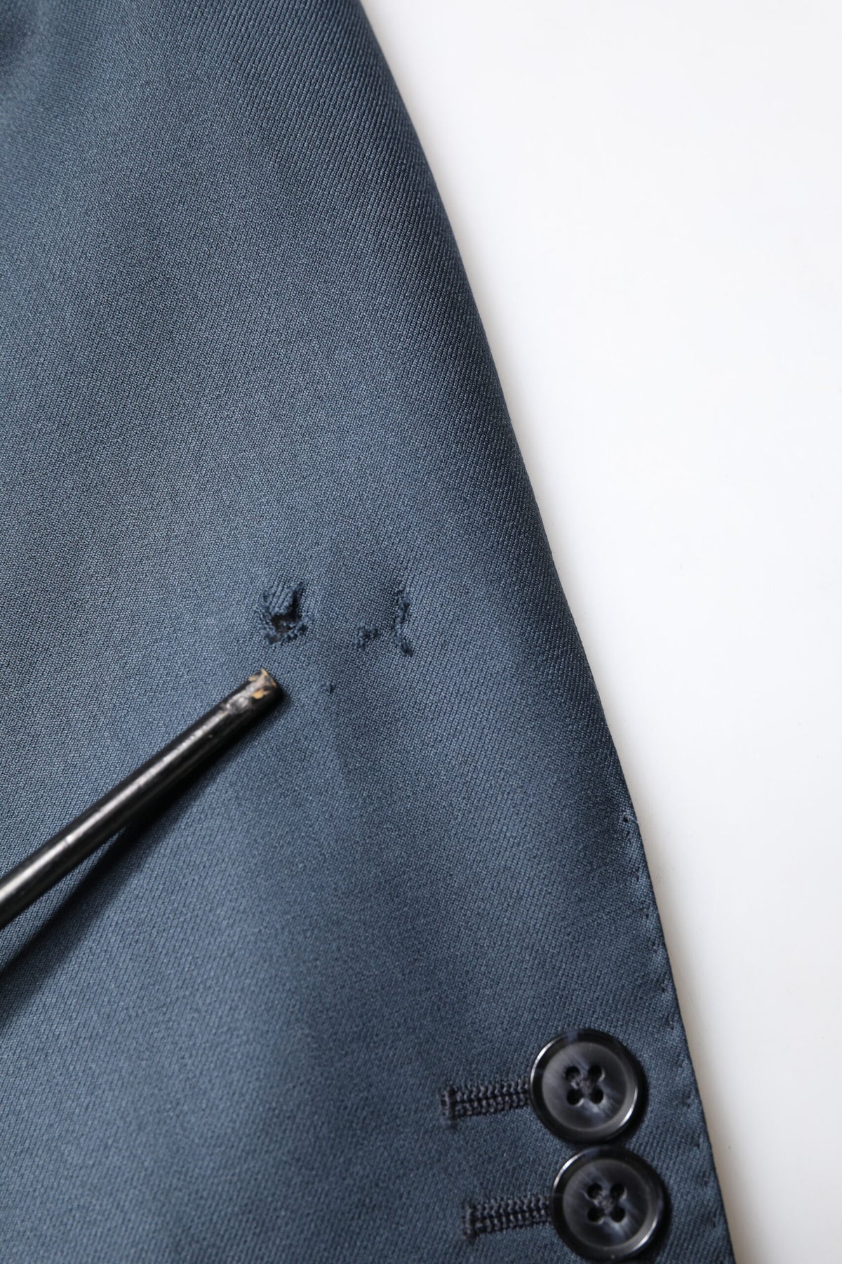 Dolce & Gabbana Blue Single Breasted Men Coat MARTINI Men's Blazer (Pre-Owned)