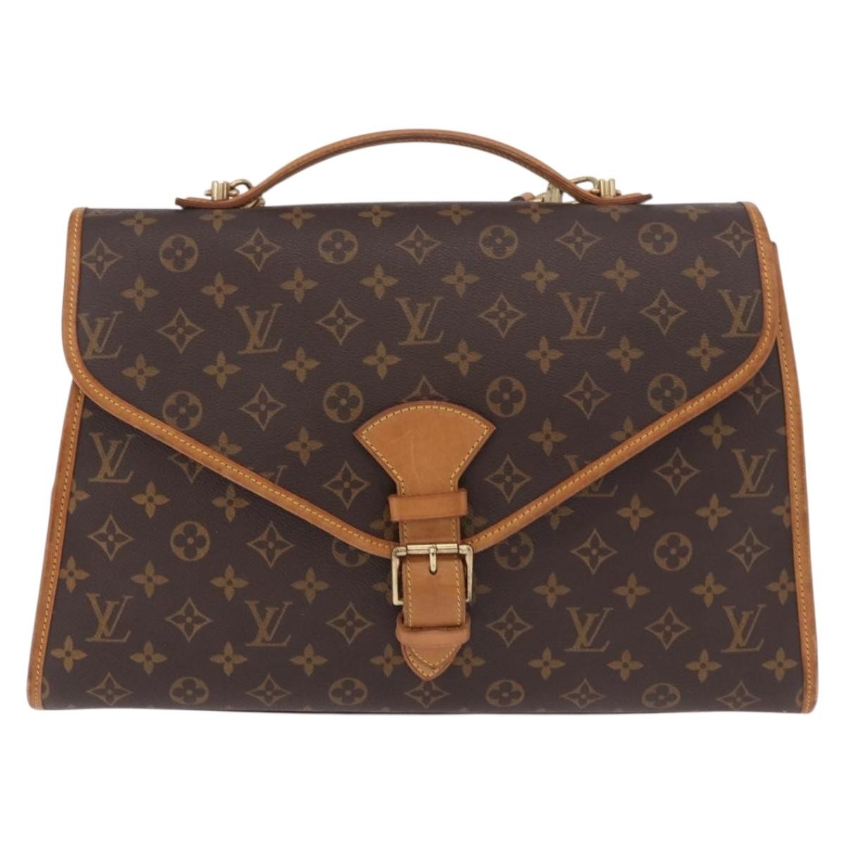 Louis Vuitton Beverly Monogram Canvas Brown Canvas Briefcase Bag (Pre-Owned)