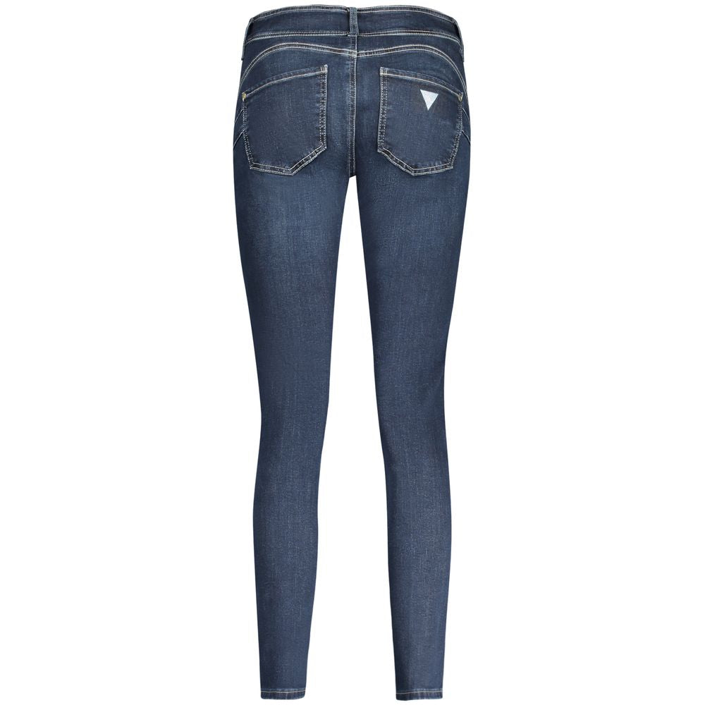 Guess Jeans Blue Cotton Women Skinny Women's Jean
