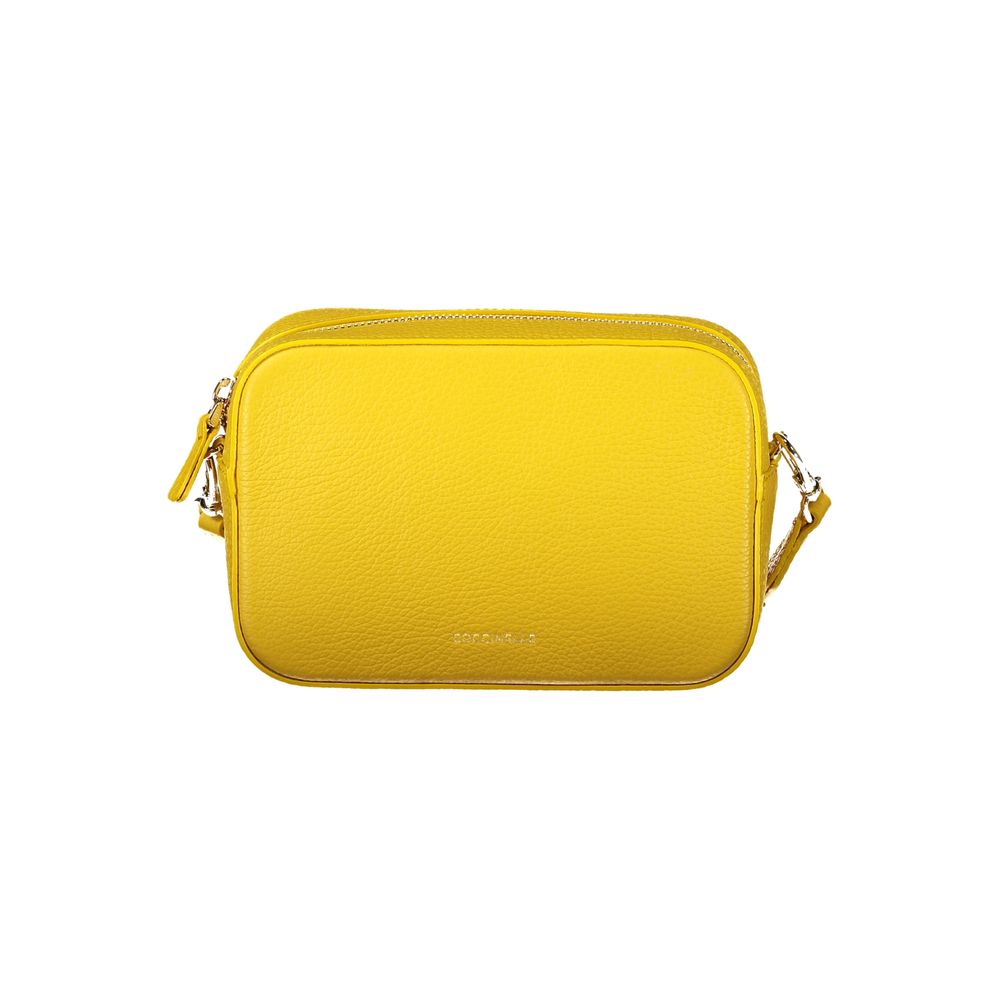 Coccinelle Giallo Leather Women Women's Handbag