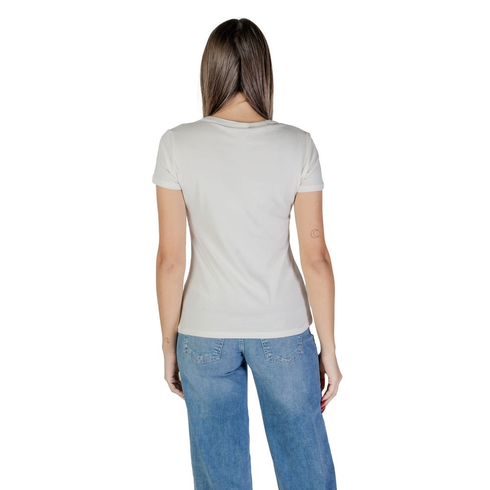 Liu Jo White Cotton Tops & Women's T-Shirt