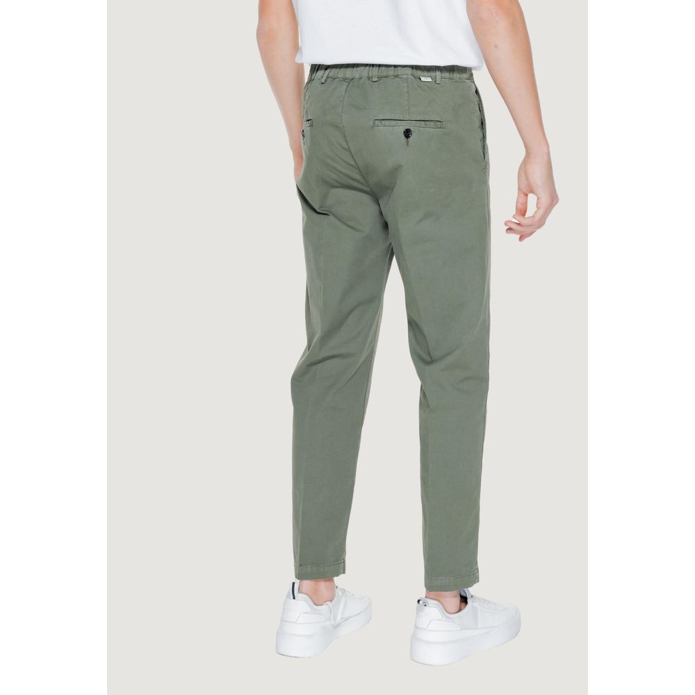 Liu Jo Green Cotton Casual Men's Pants