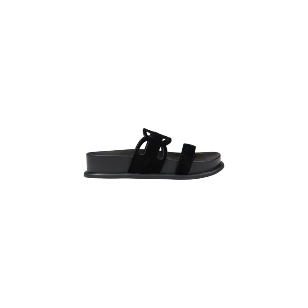 Liu Jo Black Leather Women's Sandal