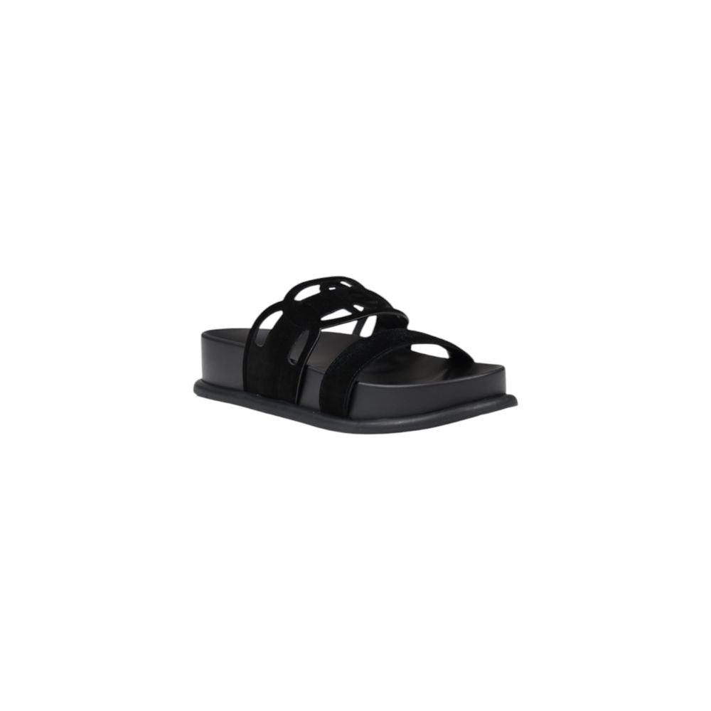 Liu Jo Black Leather Women's Sandal
