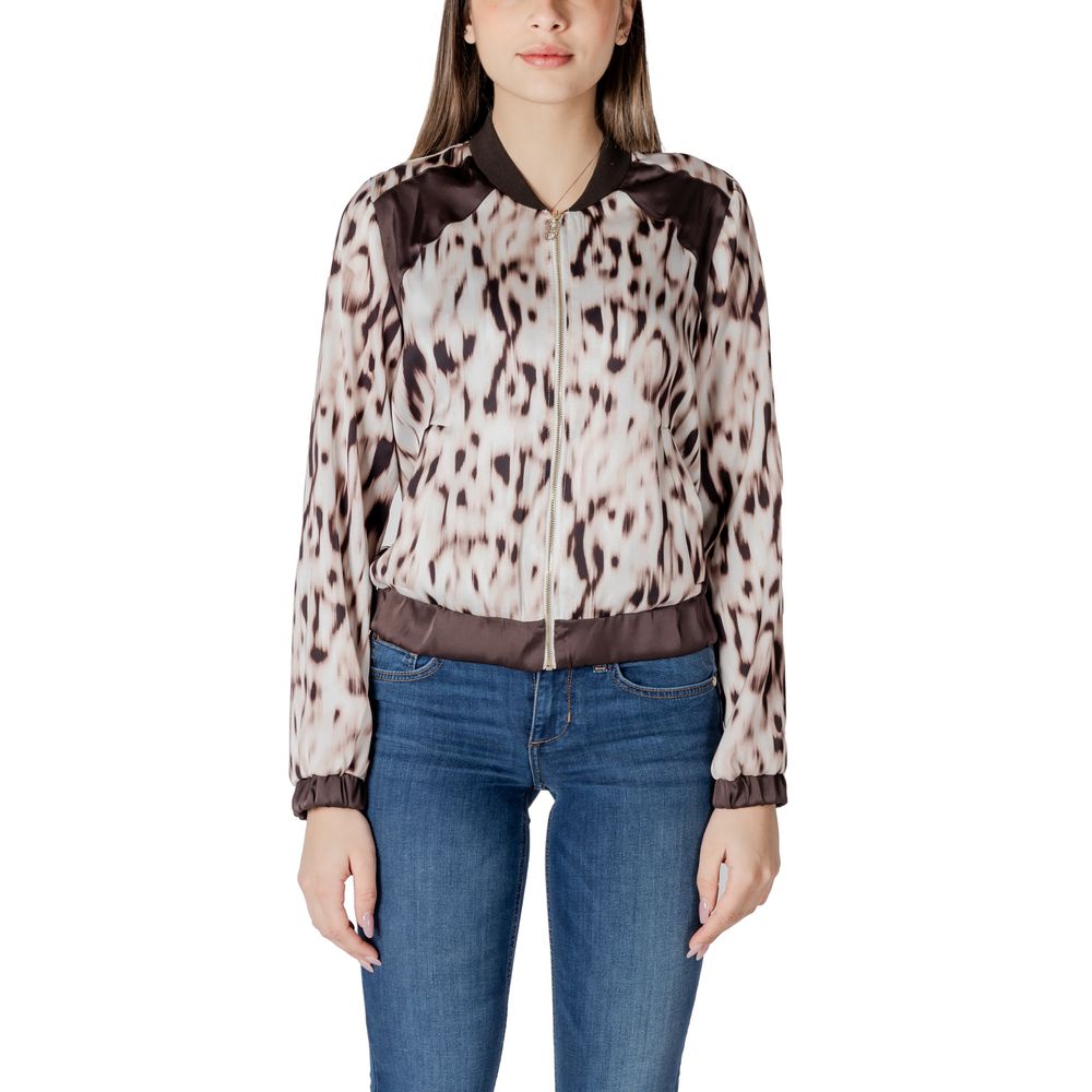 Liu Jo Beige Polyester Jackets & Women's Coat