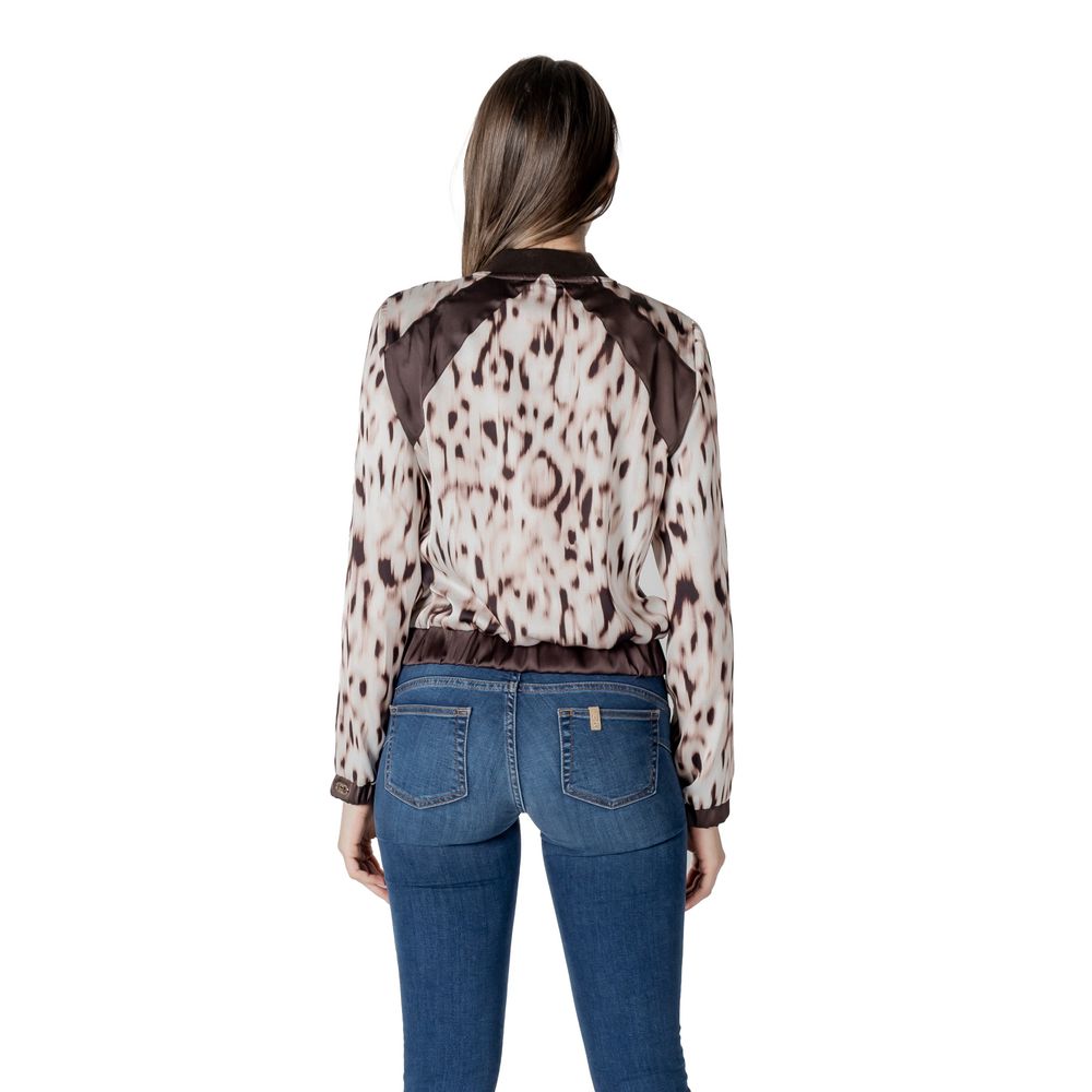 Liu Jo Beige Polyester Jackets & Women's Coat