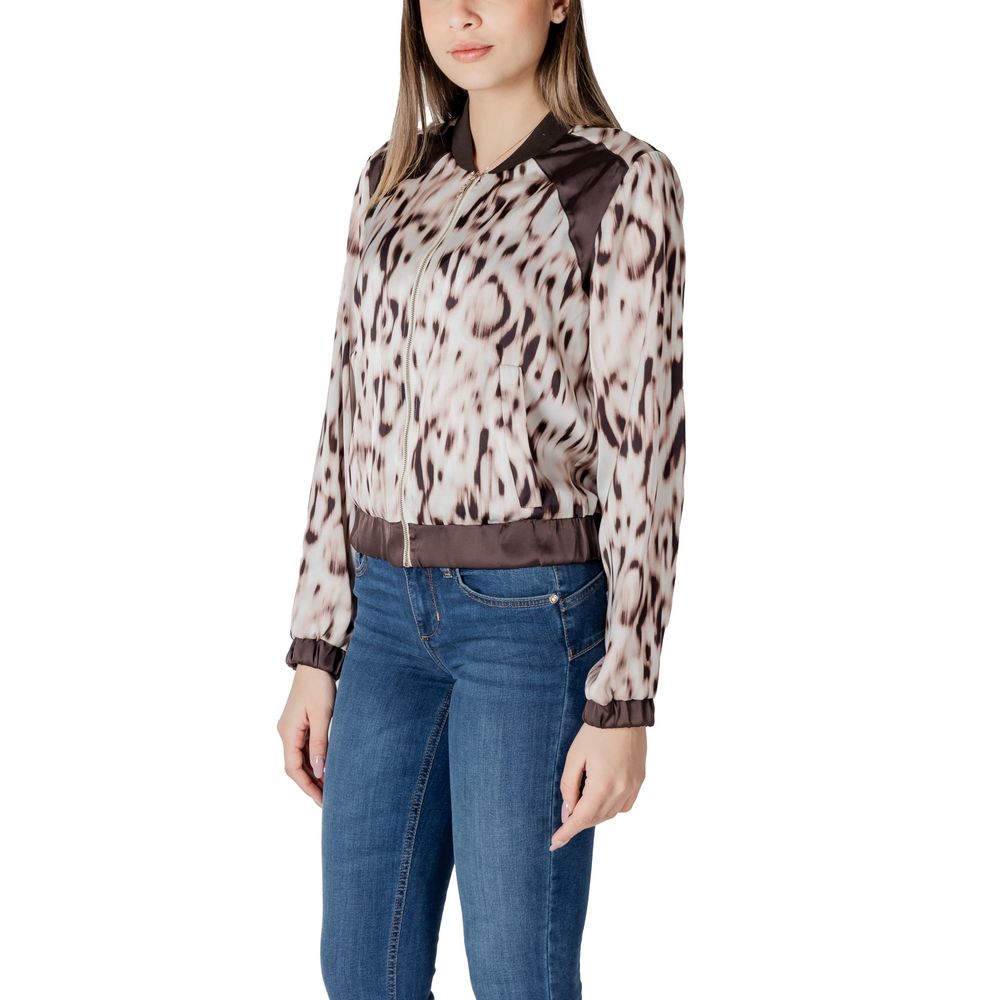 Liu Jo Beige Polyester Jackets & Women's Coat