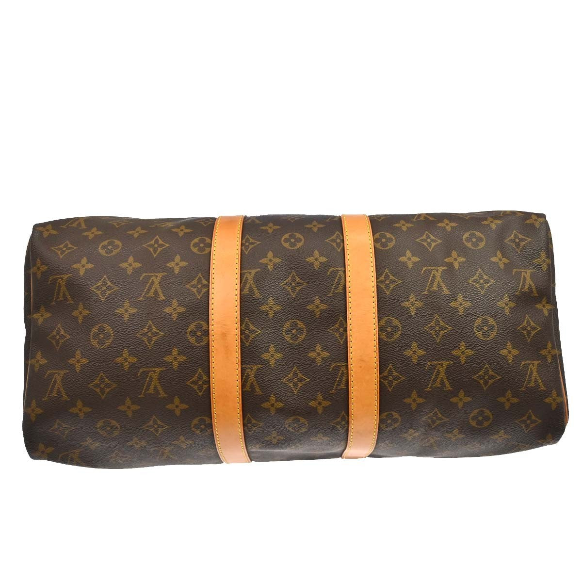 Louis Vuitton Keepall Monogram Canvas Brown Canvas Travel Bag Bag (Pre-Owned)