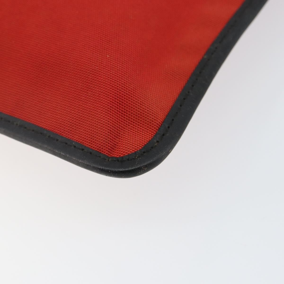 Gucci Front Pocket Messenger Nylon Red Nylon Shoulder Bag Bag (Pre-Owned)