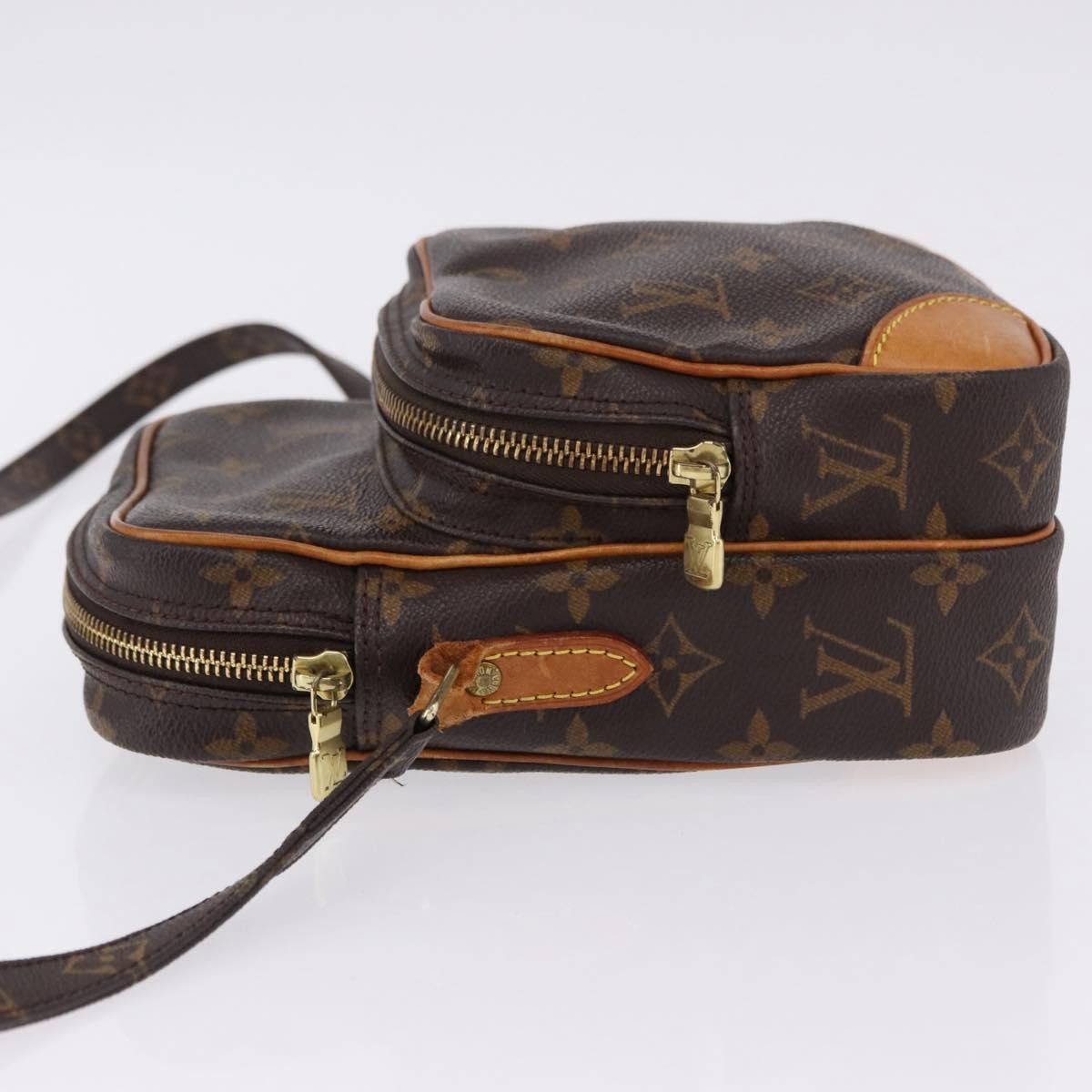 Louis Vuitton Amazone Monogram Canvas Brown Canvas Shoulder Bag Bag (Pre-Owned)