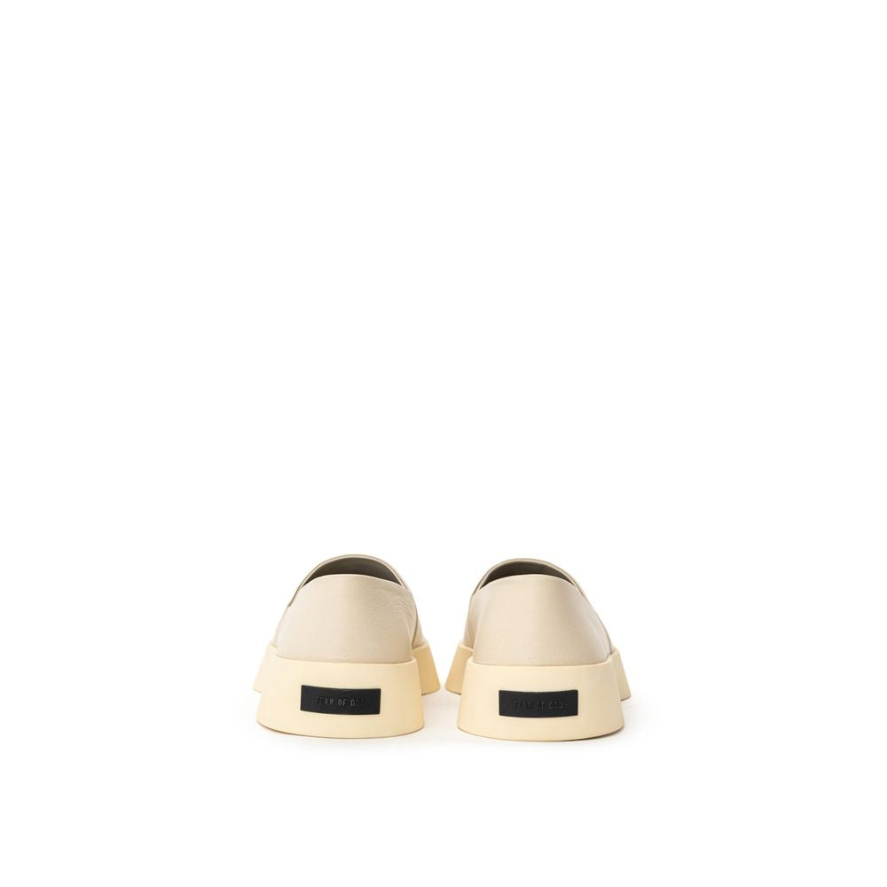 Fear Of God Beige Leather Slip-On Men's Loafer