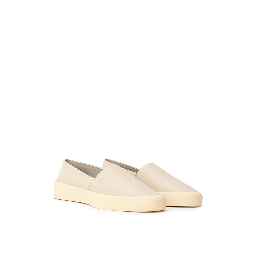 Fear Of God Beige Leather Slip-On Men's Loafer