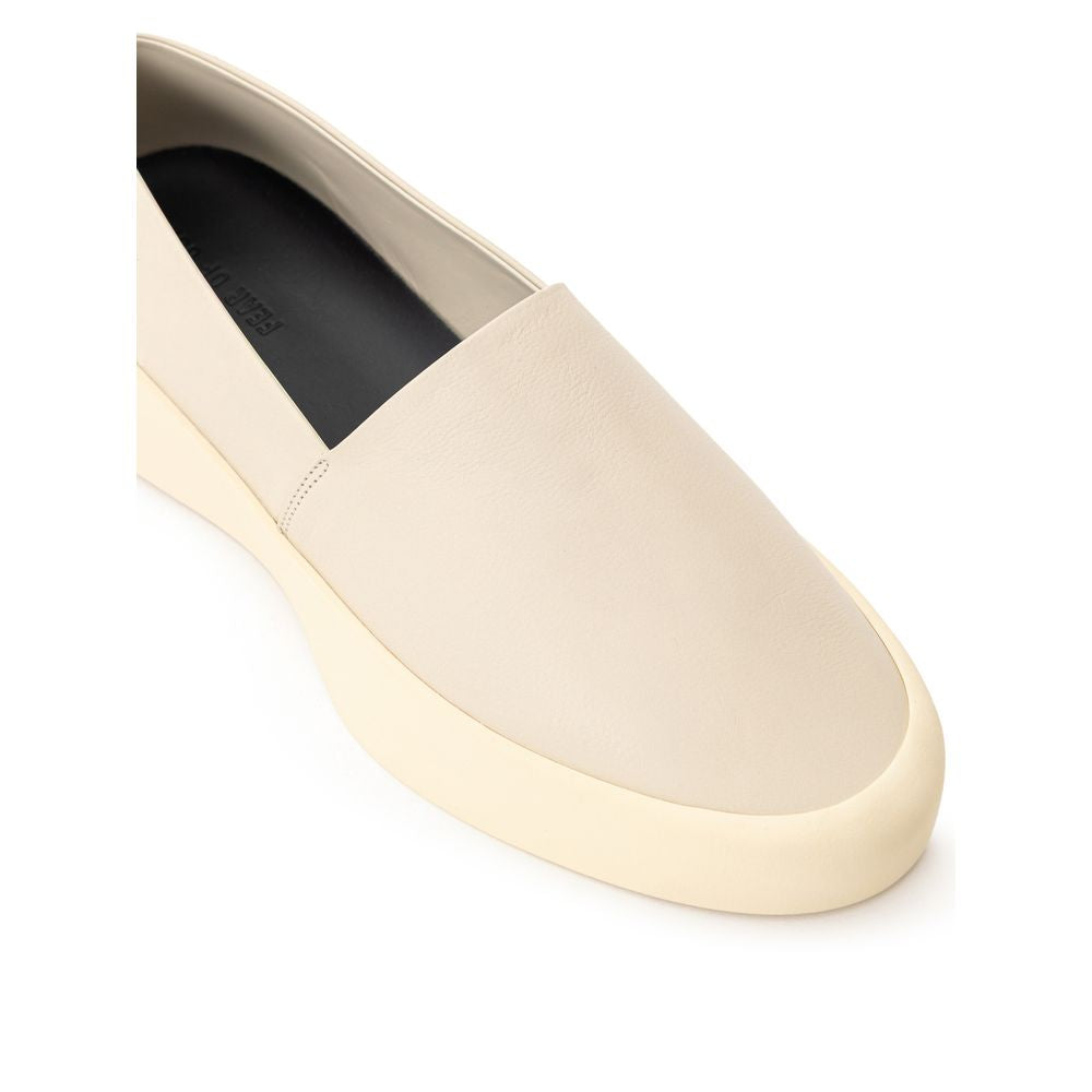 Fear Of God Beige Leather Slip-On Men's Loafer