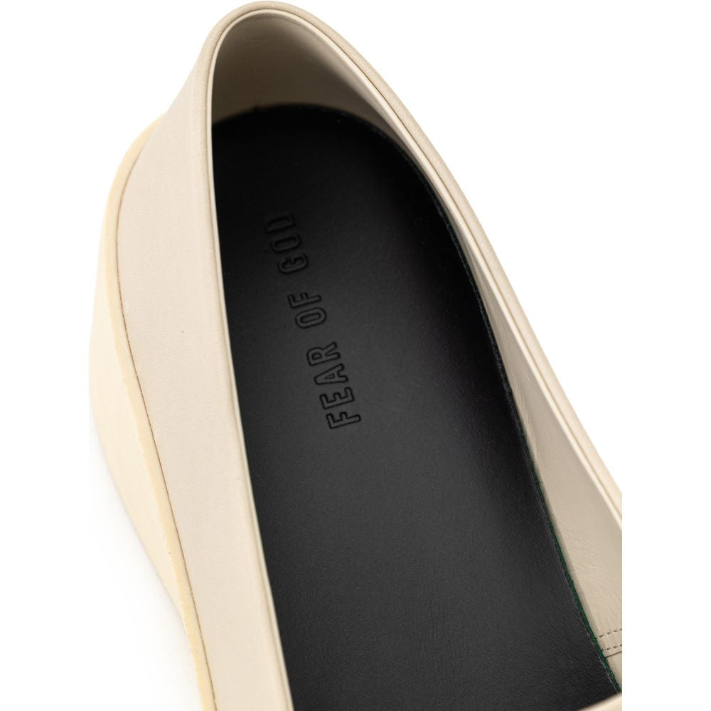 Fear Of God Beige Leather Slip-On Men's Loafer
