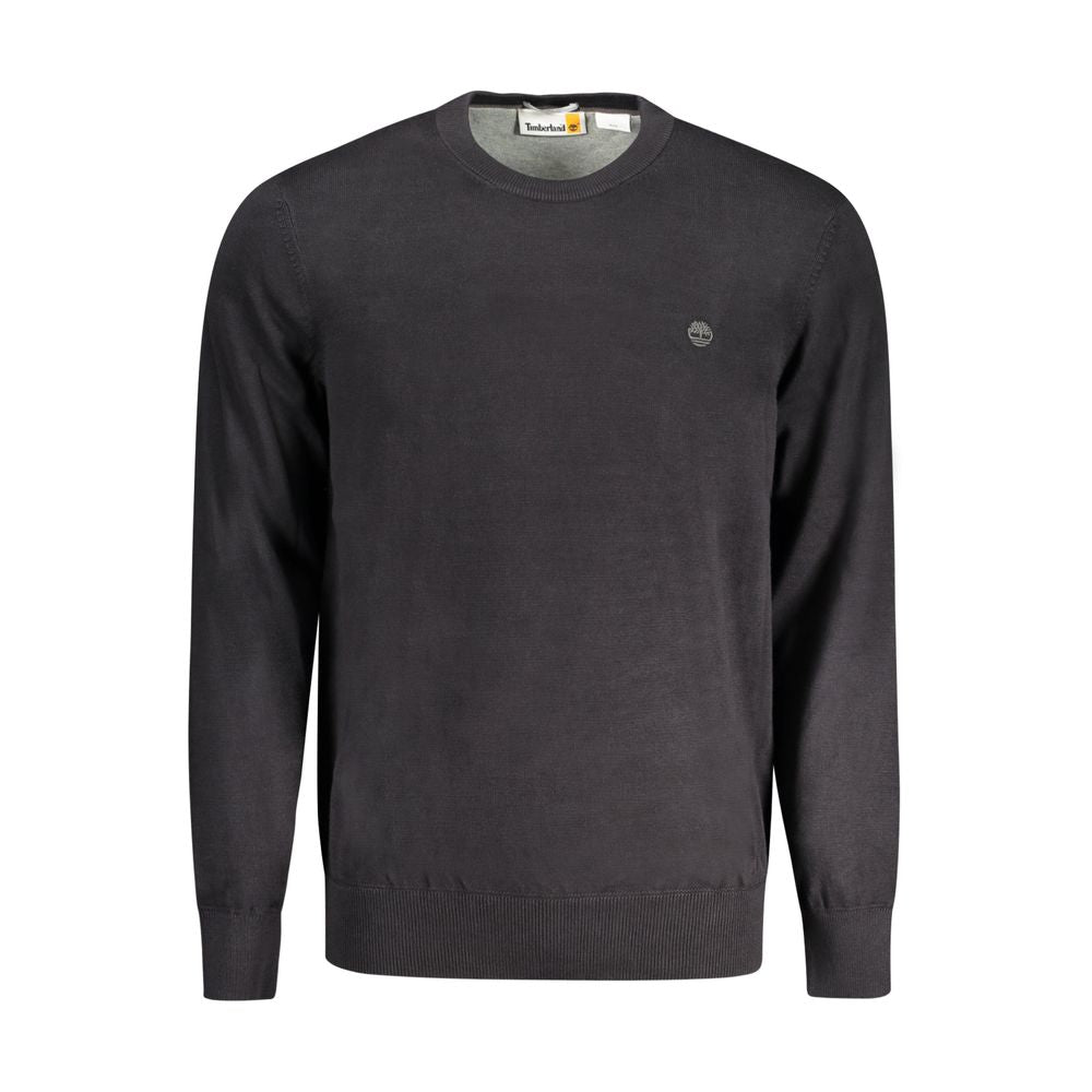 Timberland Black Cotton Men Men's Sweater