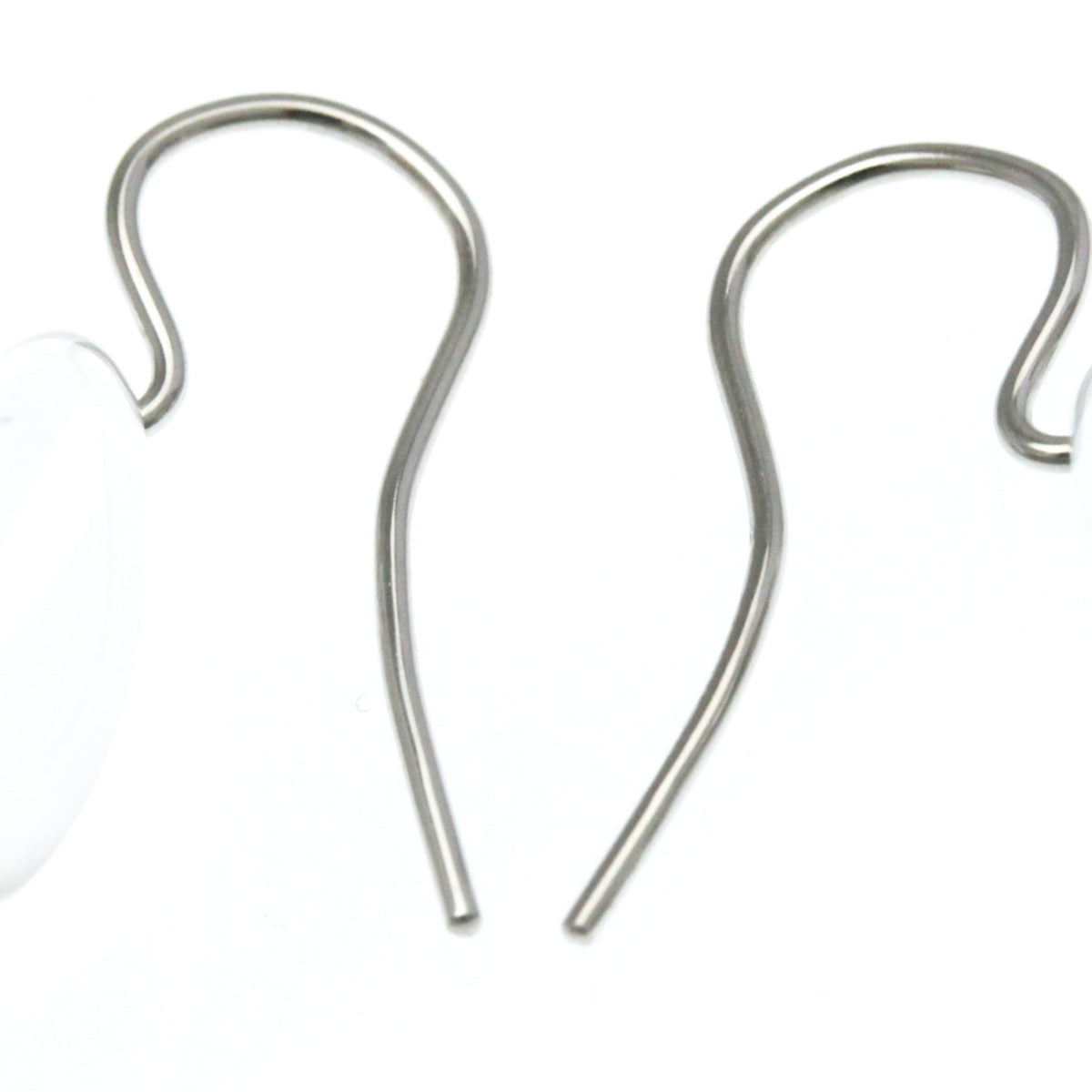 Tiffany & Co. Elsa Peretti Teardrop Platinum With Crystal Silver Platinum Earrings Jewelry (Pre-Owned)