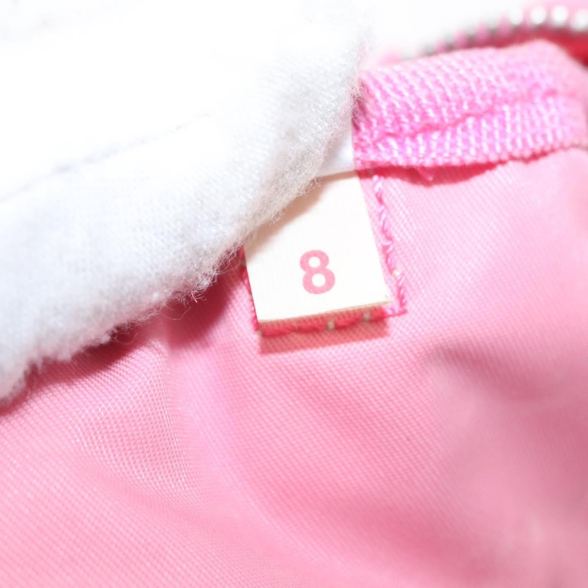 Prada Side Pocket Convertible Duffle Tessuto Pink Nylon Handbag (Pre-Owned)