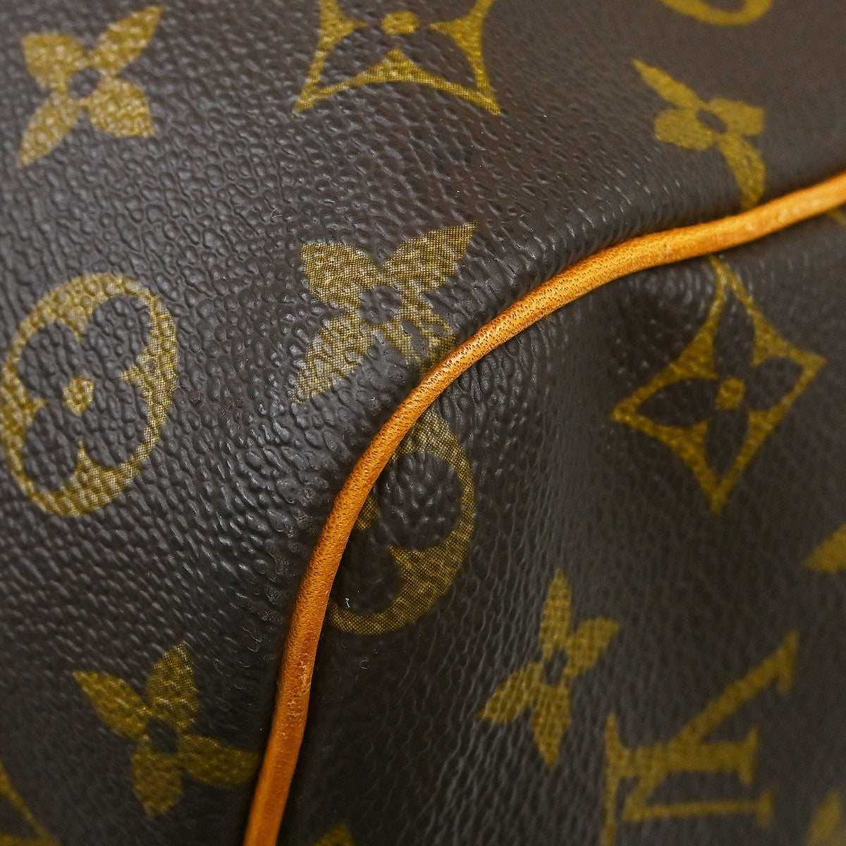 Louis Vuitton Keepall Bandouliere Monogram Canvas Brown Canvas Travel Bag Bag (Pre-Owned)
