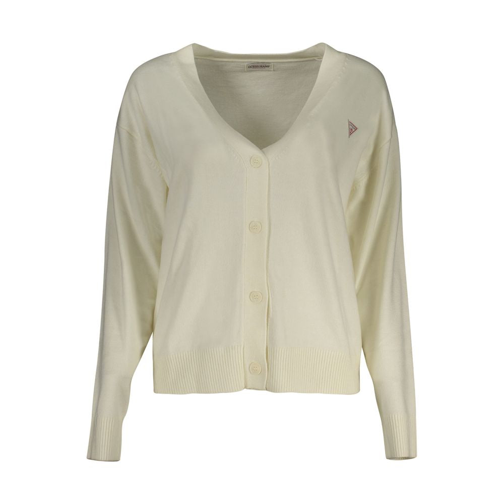 Guess Jeans White Polyester Women's Sweater