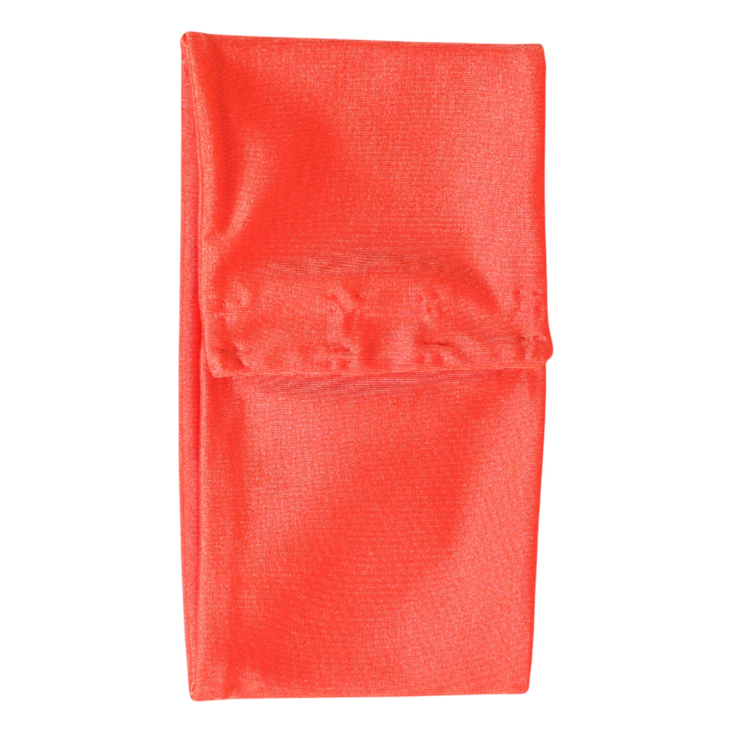 Dolce & Gabbana Orange Nylon Stretch Women Neck Warmer Women's Scarf