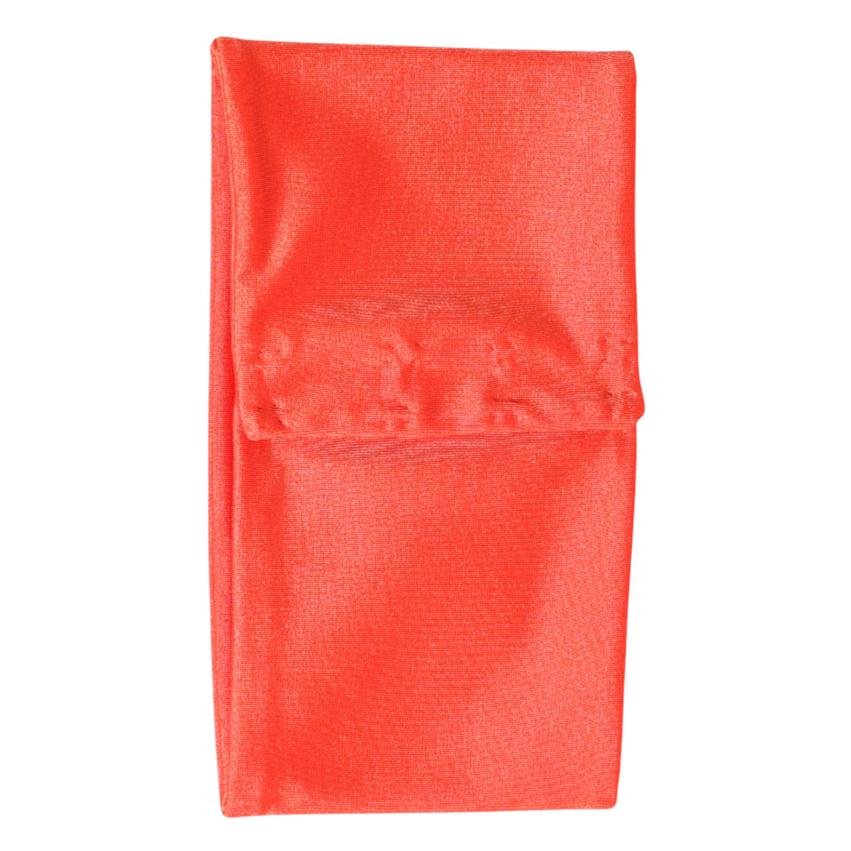 Dolce & Gabbana Orange Nylon Stretch Women Neck Warmer Women's Scarf