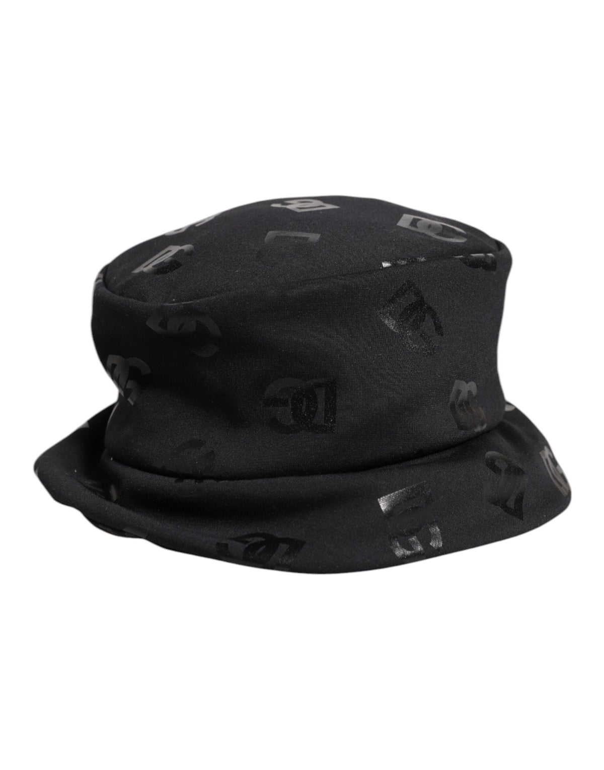 Dolce & Gabbana Black DG Monogram Polyester Jacquard Bucket  display picture 2
