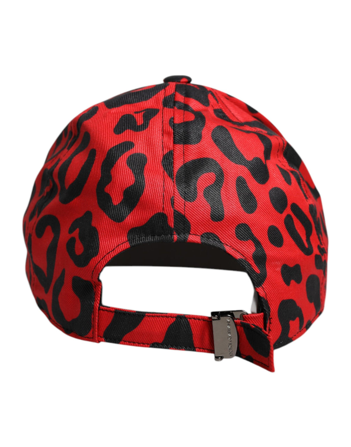Dolce & Gabbana Red Cotton 6 Panels Women Baseball Women's Cap