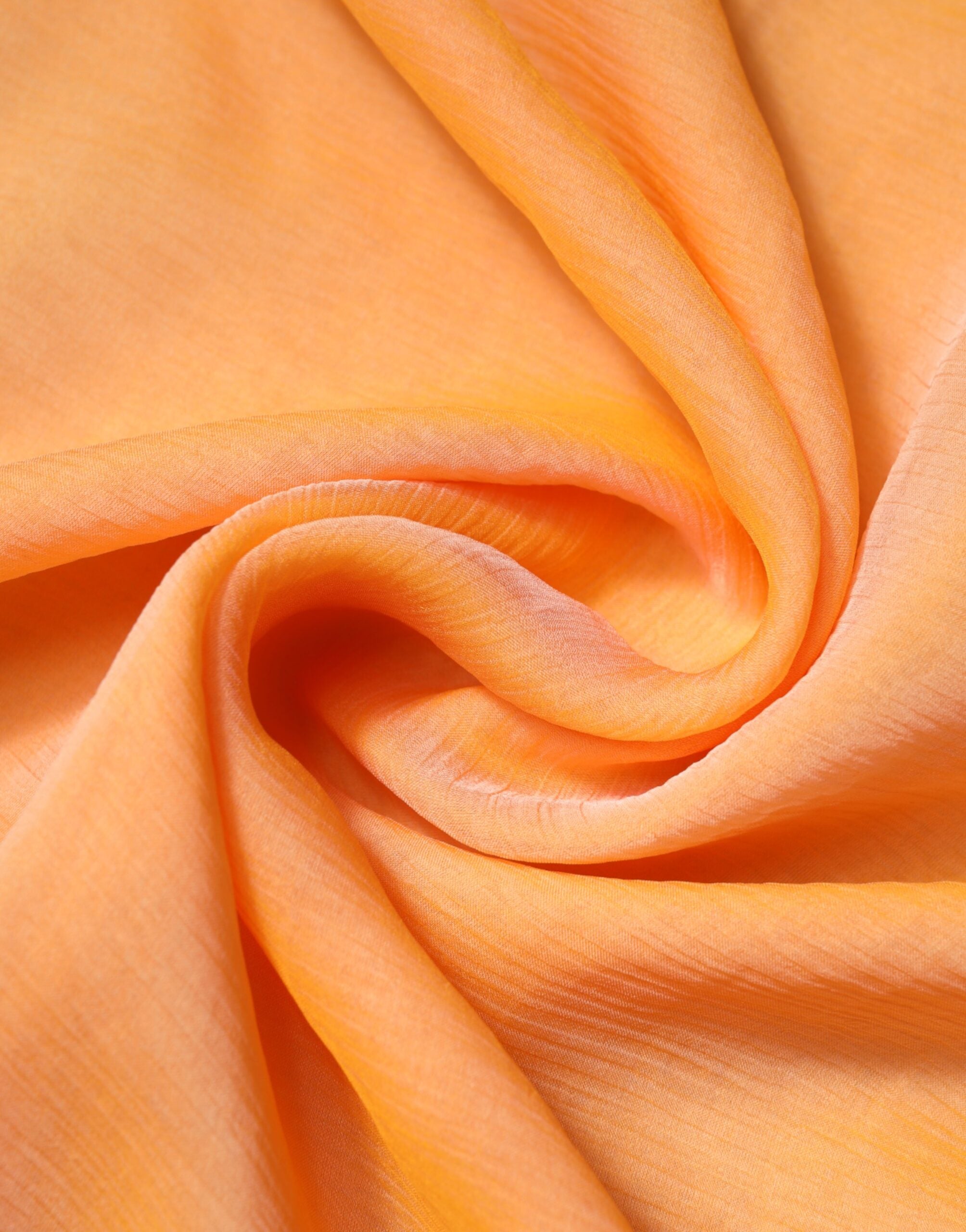 Dolce & Gabbana Orange Silk Rectangle Wrap Shawl Women's Scarf