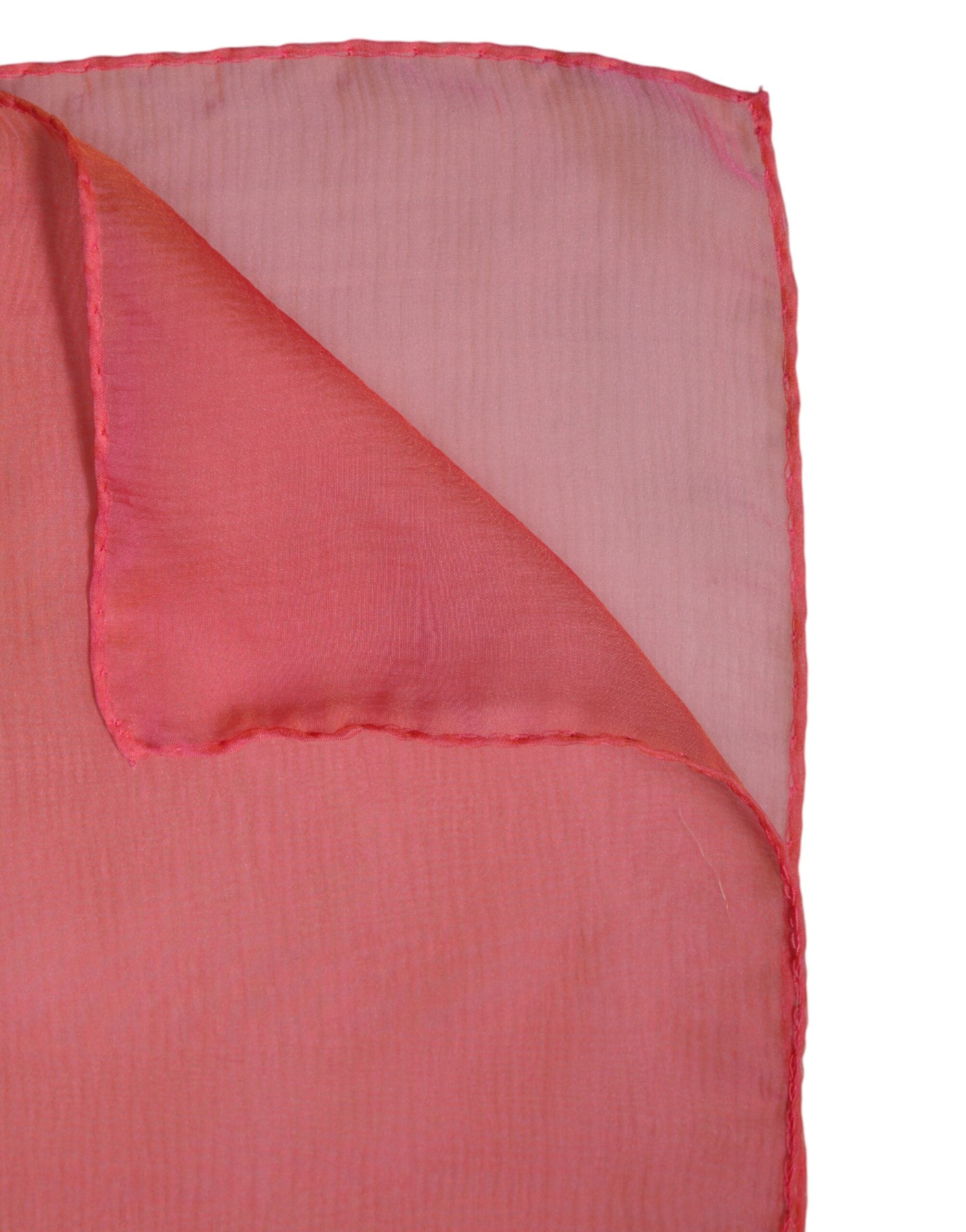 Dolce & Gabbana Pink Silk Rectangle Women Wrap Shawl Women's Scarf
