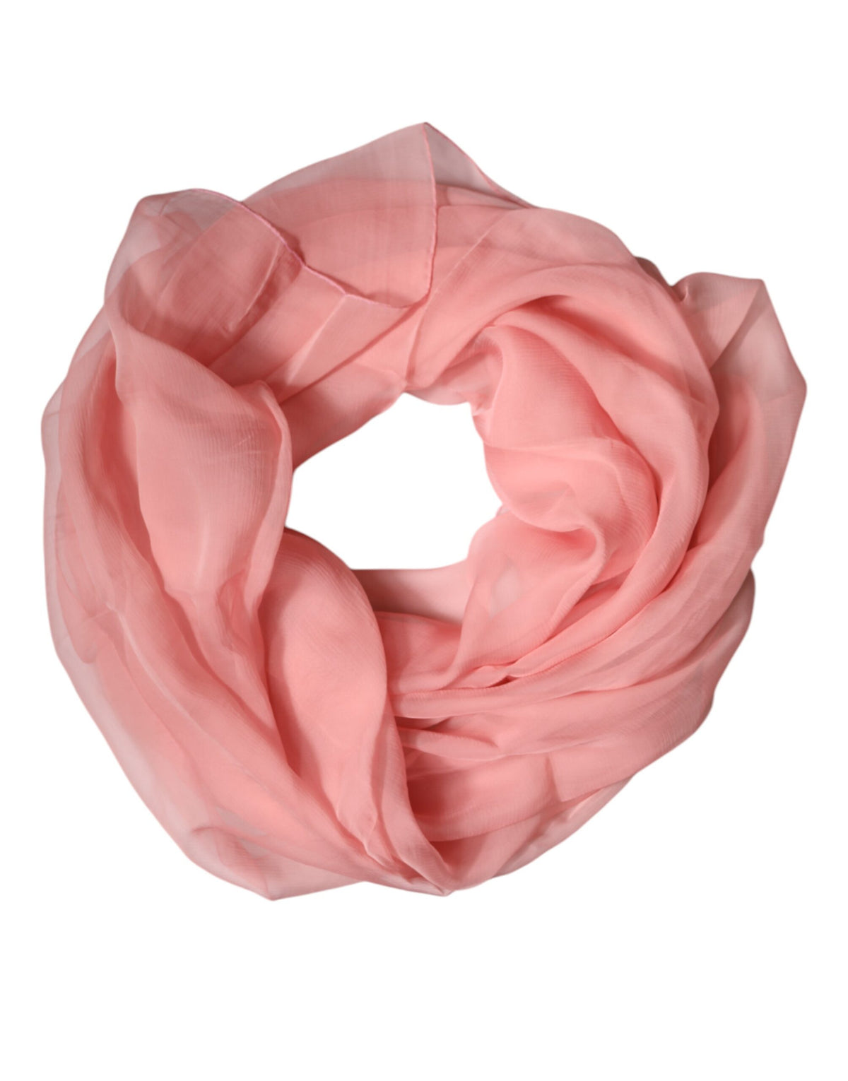 Dolce & Gabbana Pink Silk Rectangle Women Wrap Shawl Women's Scarf