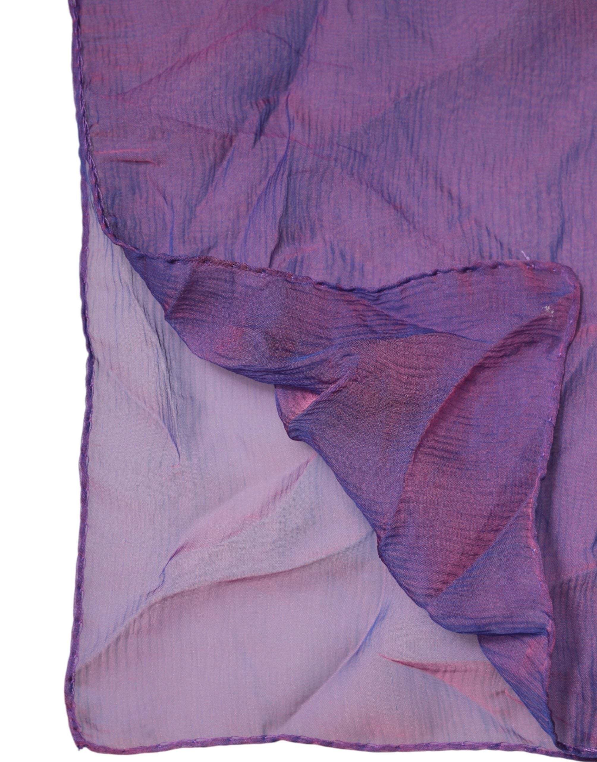 Dolce & Gabbana Purple Silk Rectangle Wrap Shawl Women's Scarf