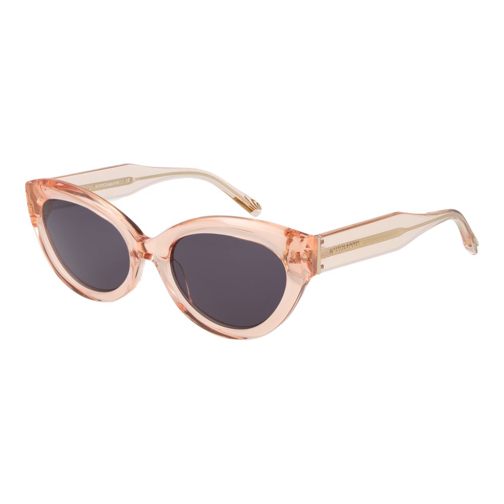 Scotch & Soda Pink Acetate Women's Sunglasses